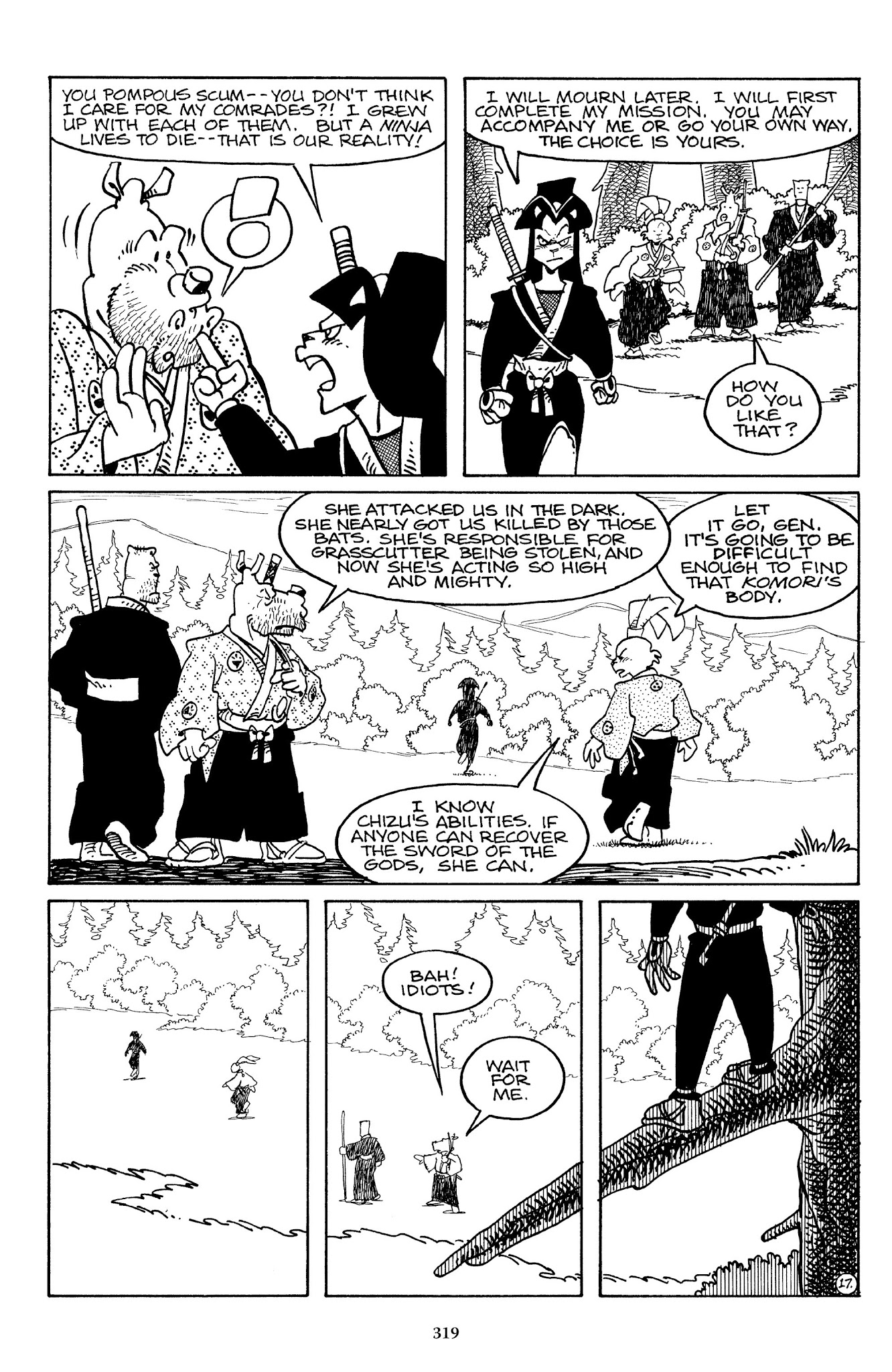 Read online The Usagi Yojimbo Saga comic -  Issue # TPB 3 - 315