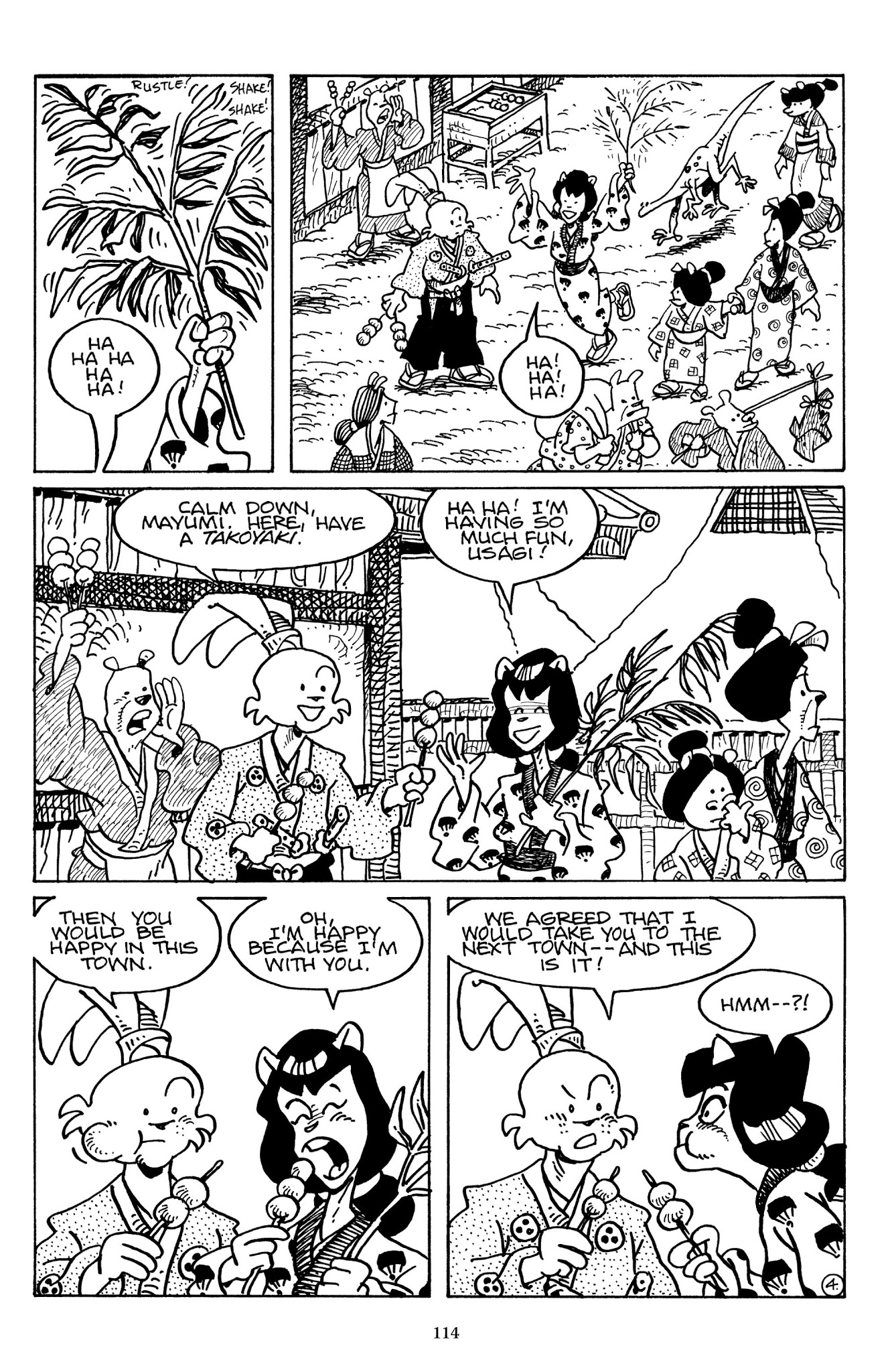 Read online The Usagi Yojimbo Saga comic -  Issue # TPB 6 - 113