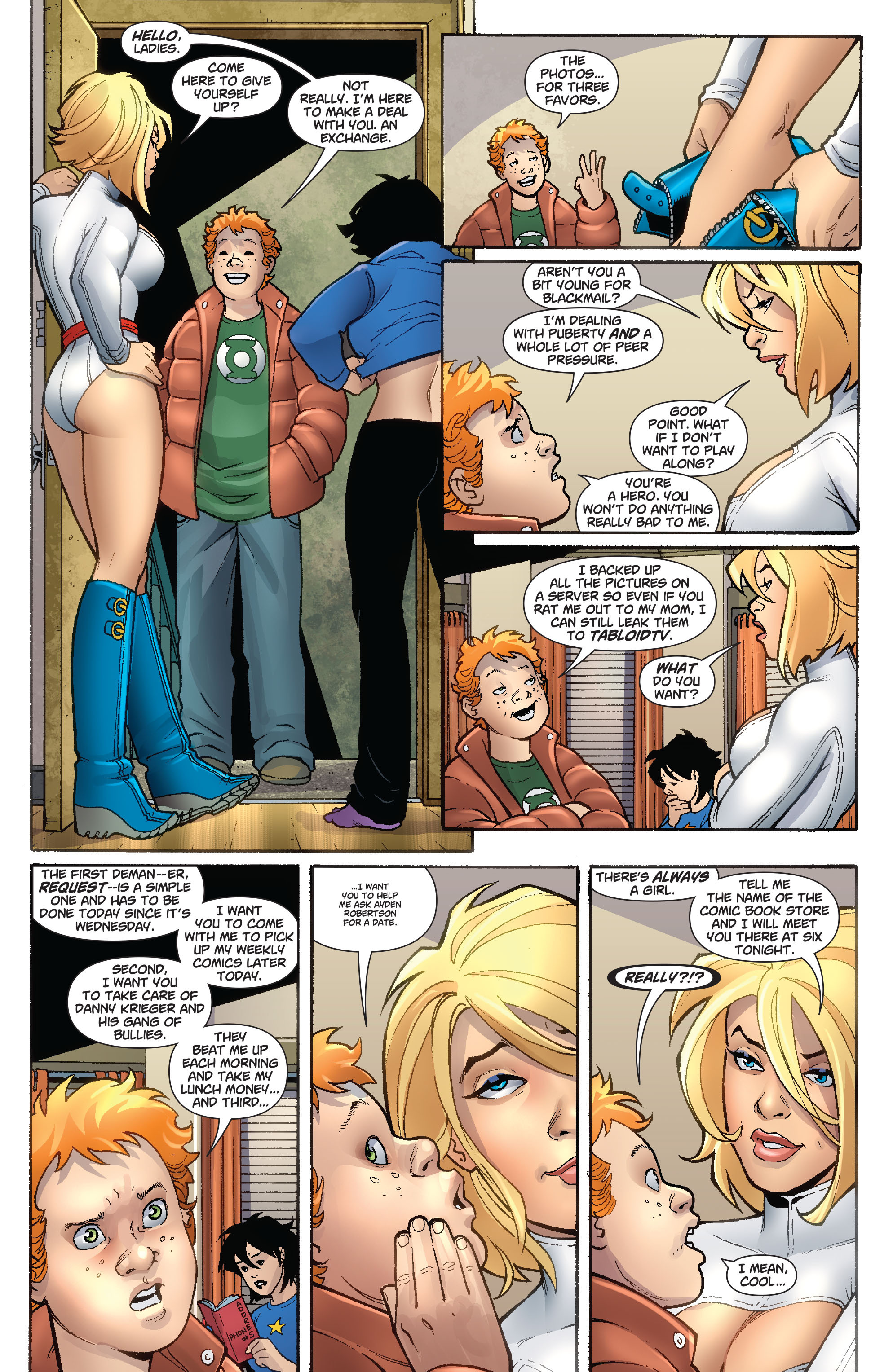 Read online Power Girl (2009) comic -  Issue #10 - 8