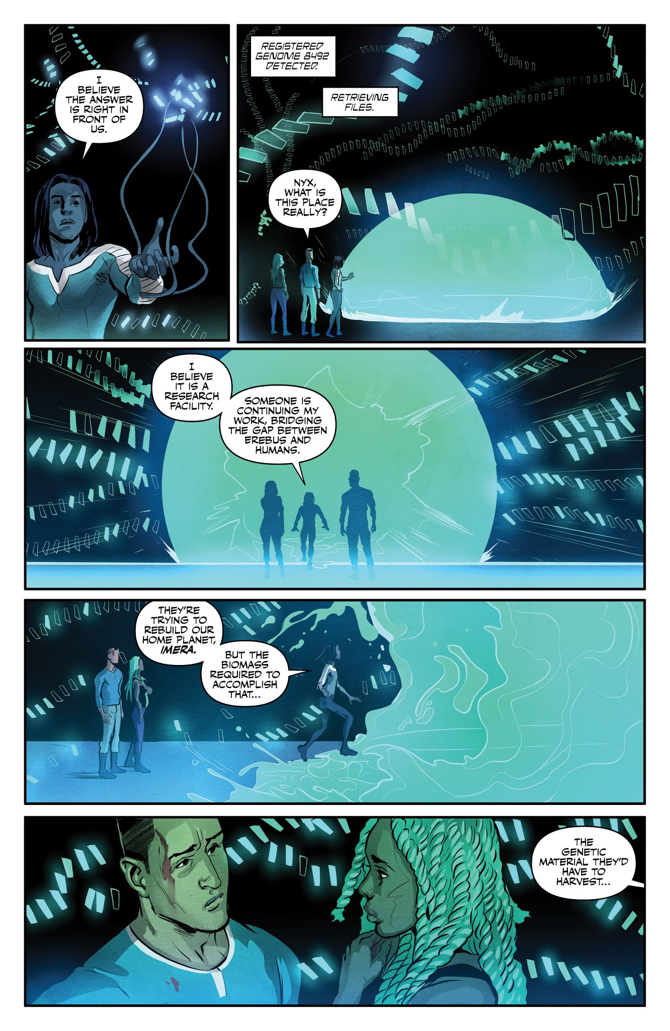 Read online Alien Bounty Hunter comic -  Issue #5 - 21