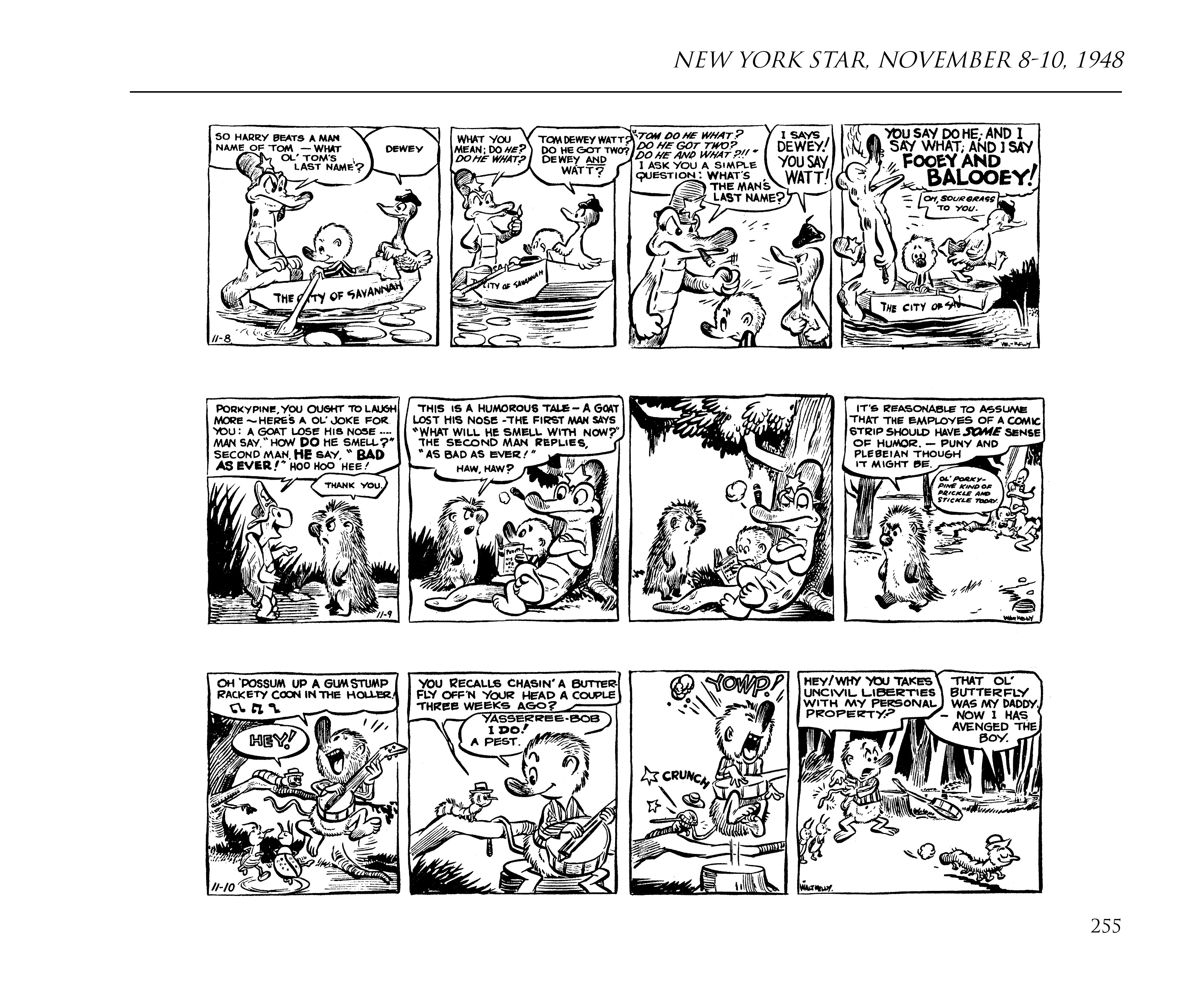 Read online Pogo by Walt Kelly: The Complete Syndicated Comic Strips comic -  Issue # TPB 1 (Part 3) - 73
