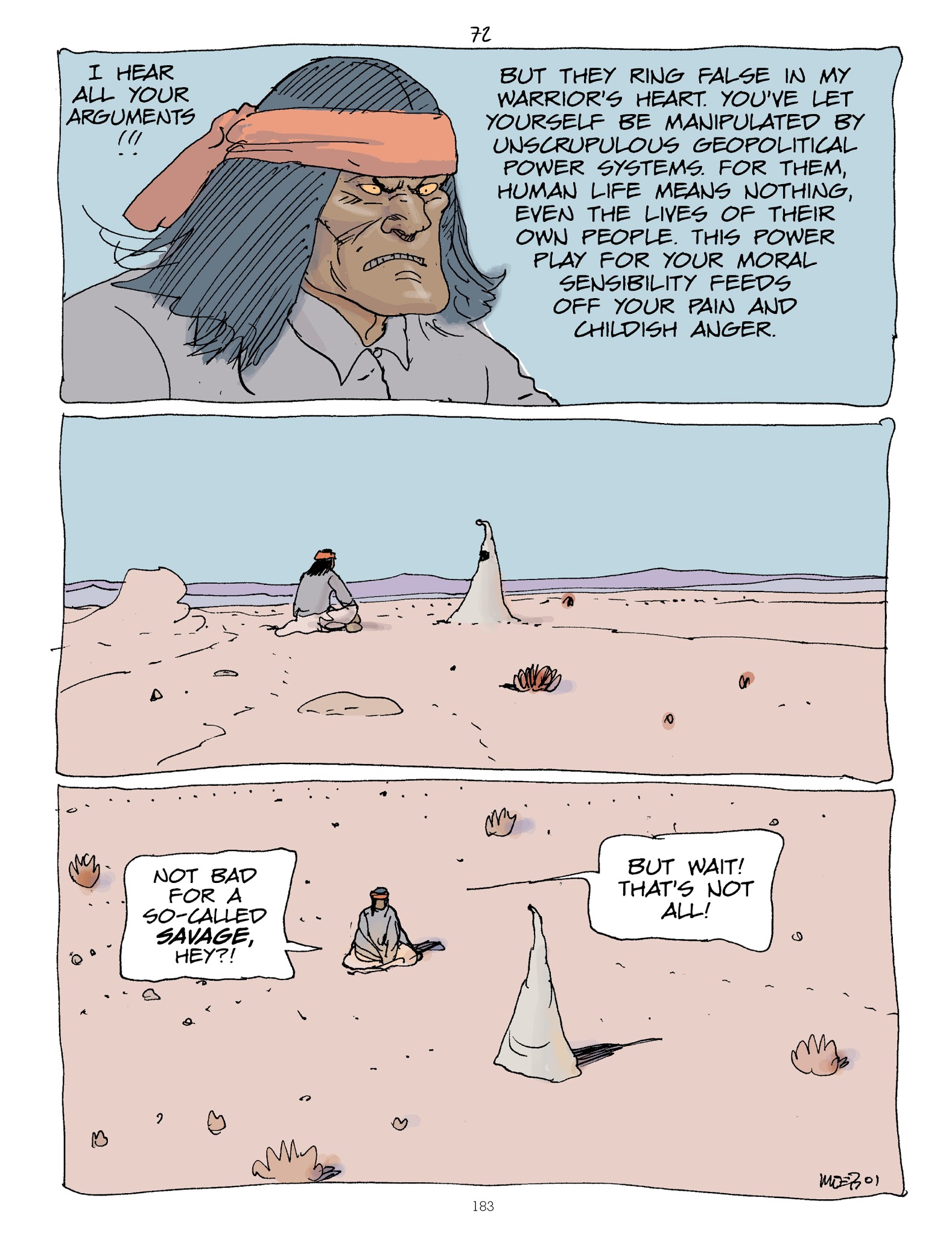 Read online Moebius Library comic -  Issue # TPB 2 - 182