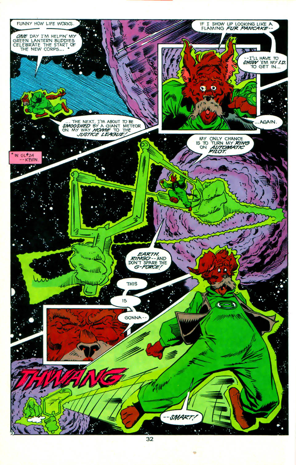 Read online Green Lantern Corps Quarterly comic -  Issue #1 - 33