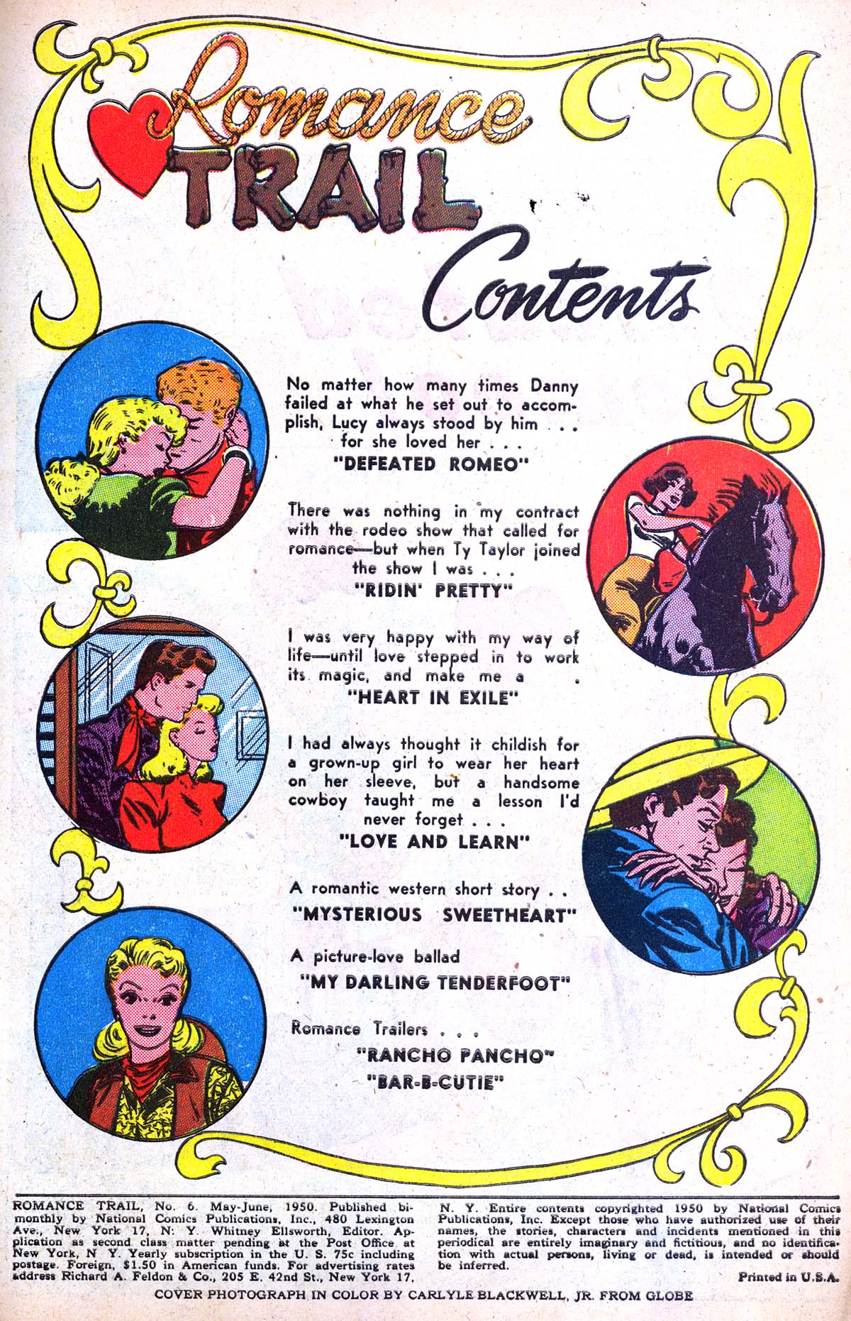 Read online Romance Trail comic -  Issue #6 - 3