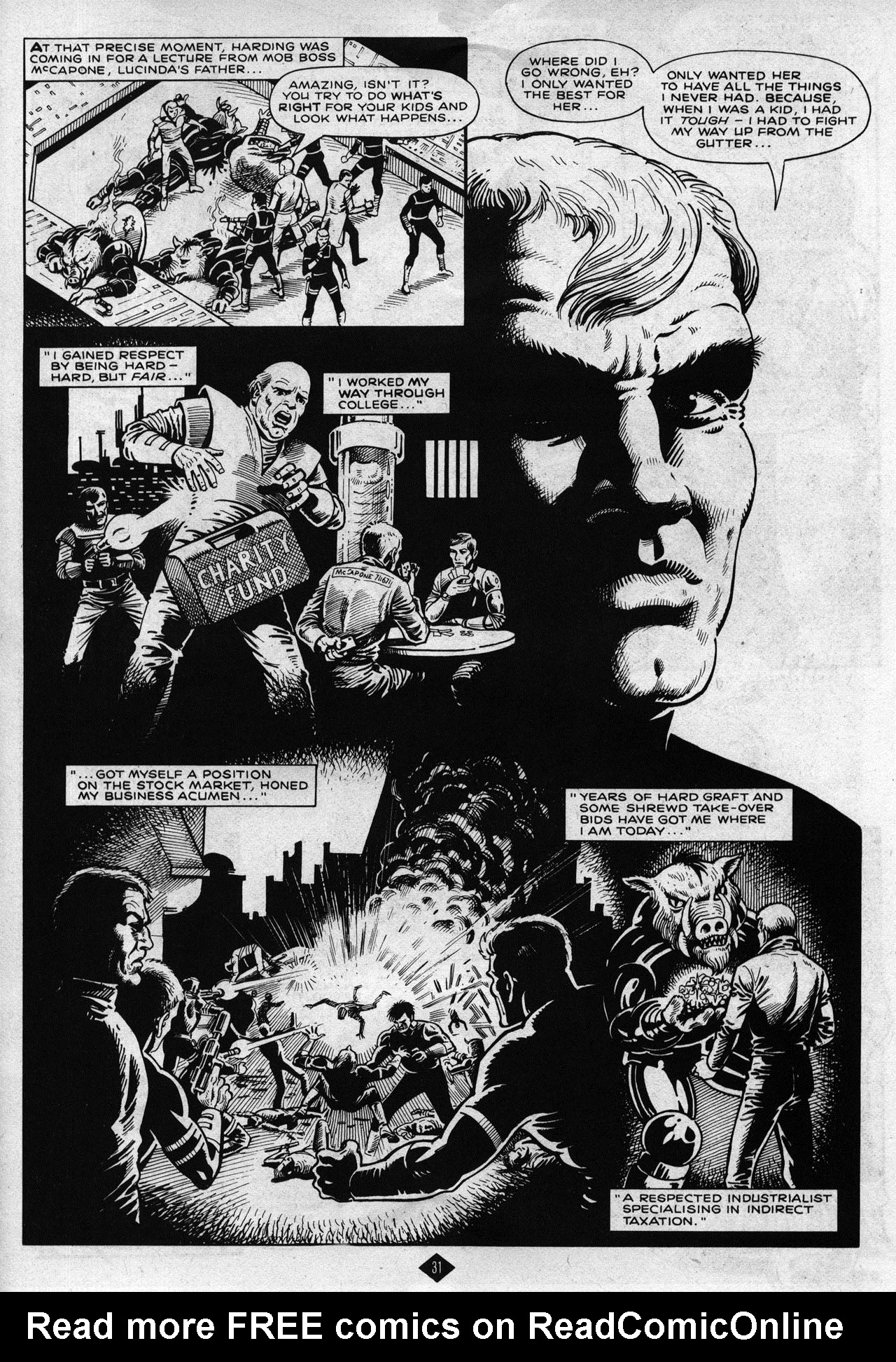 Read online Captain Britain (1985) comic -  Issue #9 - 31