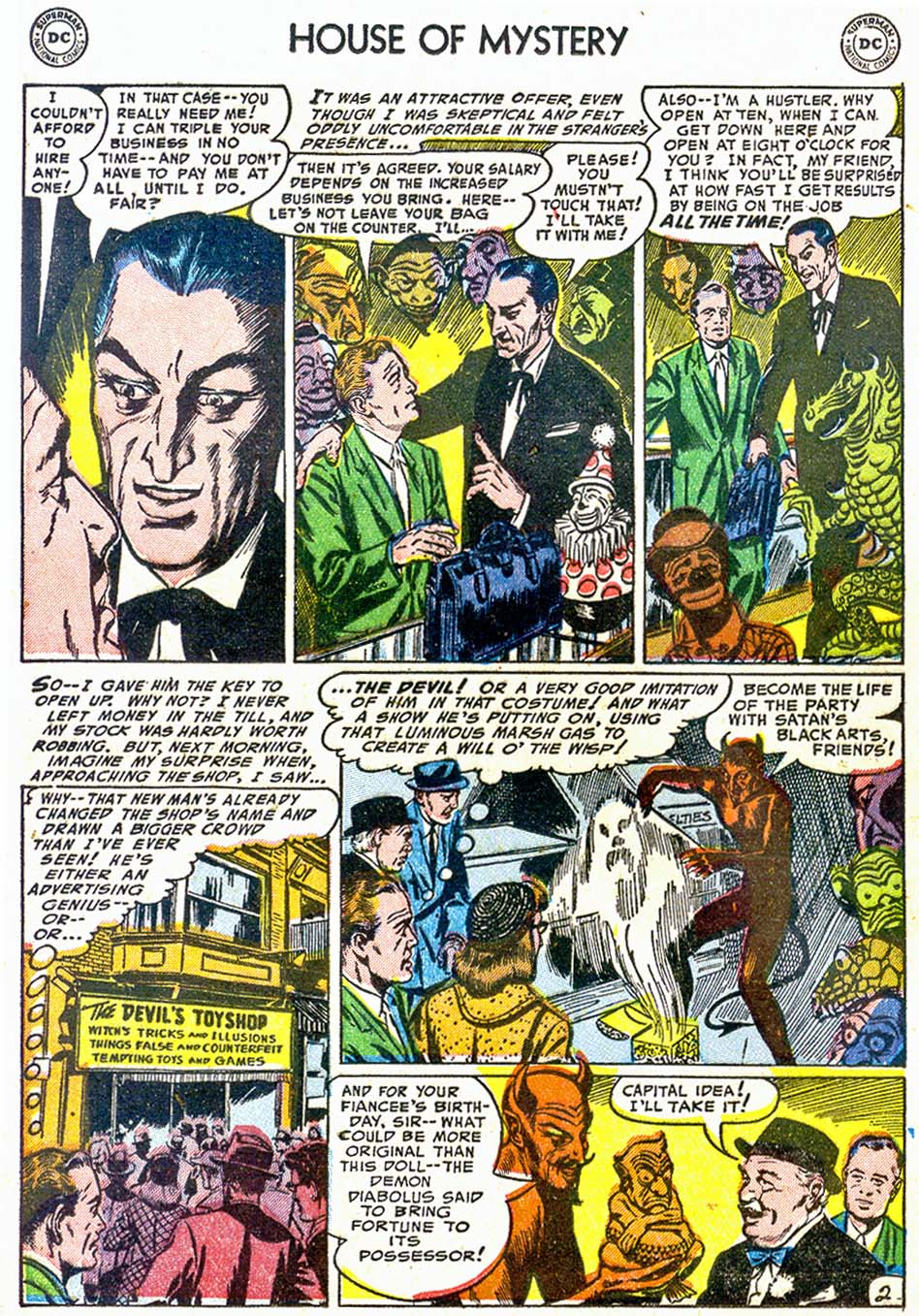 Read online House of Mystery (1951) comic -  Issue #25 - 12