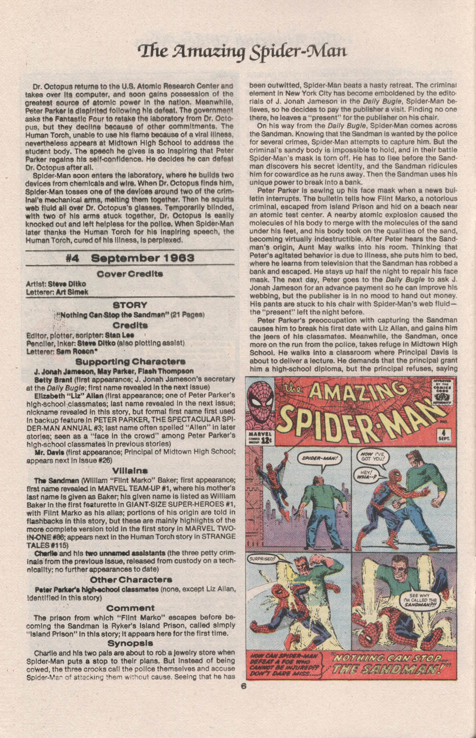 Read online The Official Marvel Index to The Amazing Spider-Man comic -  Issue #1 - 8