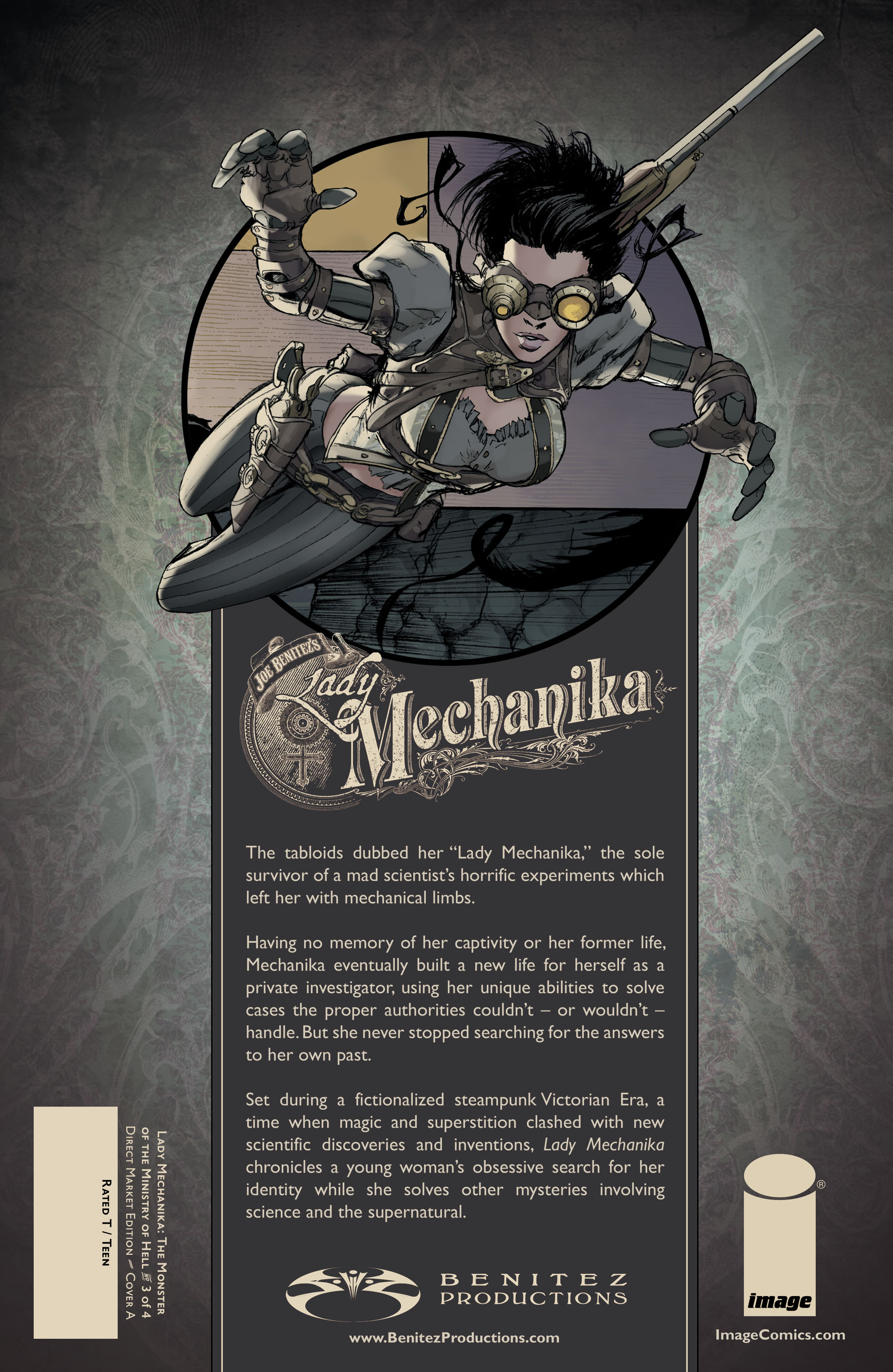 Read online Lady Mechanika: The Monster of The Ministry of Hell comic -  Issue #3 - 30