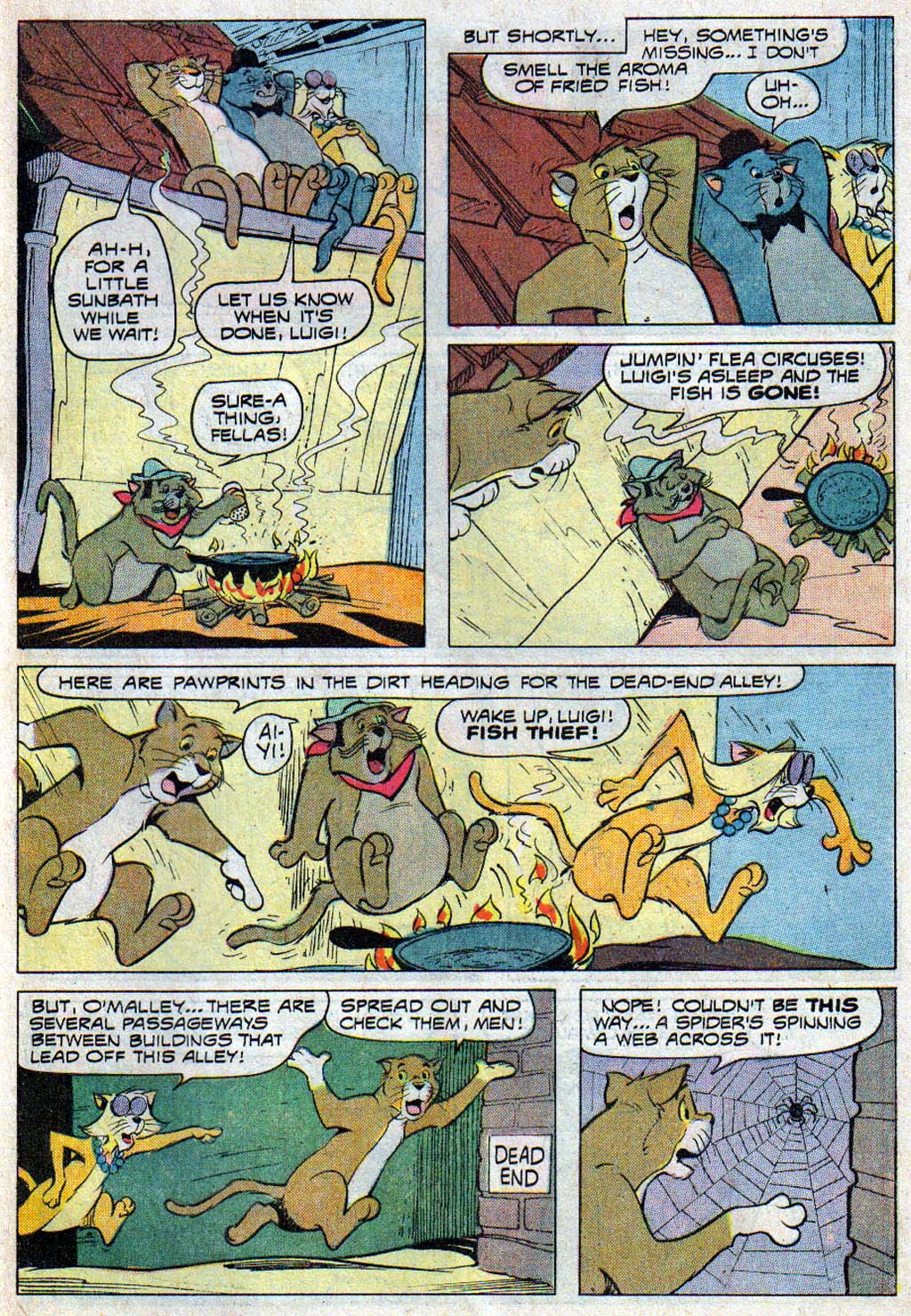 Read online O'Malley and the Alley Cats comic -  Issue #4 - 24