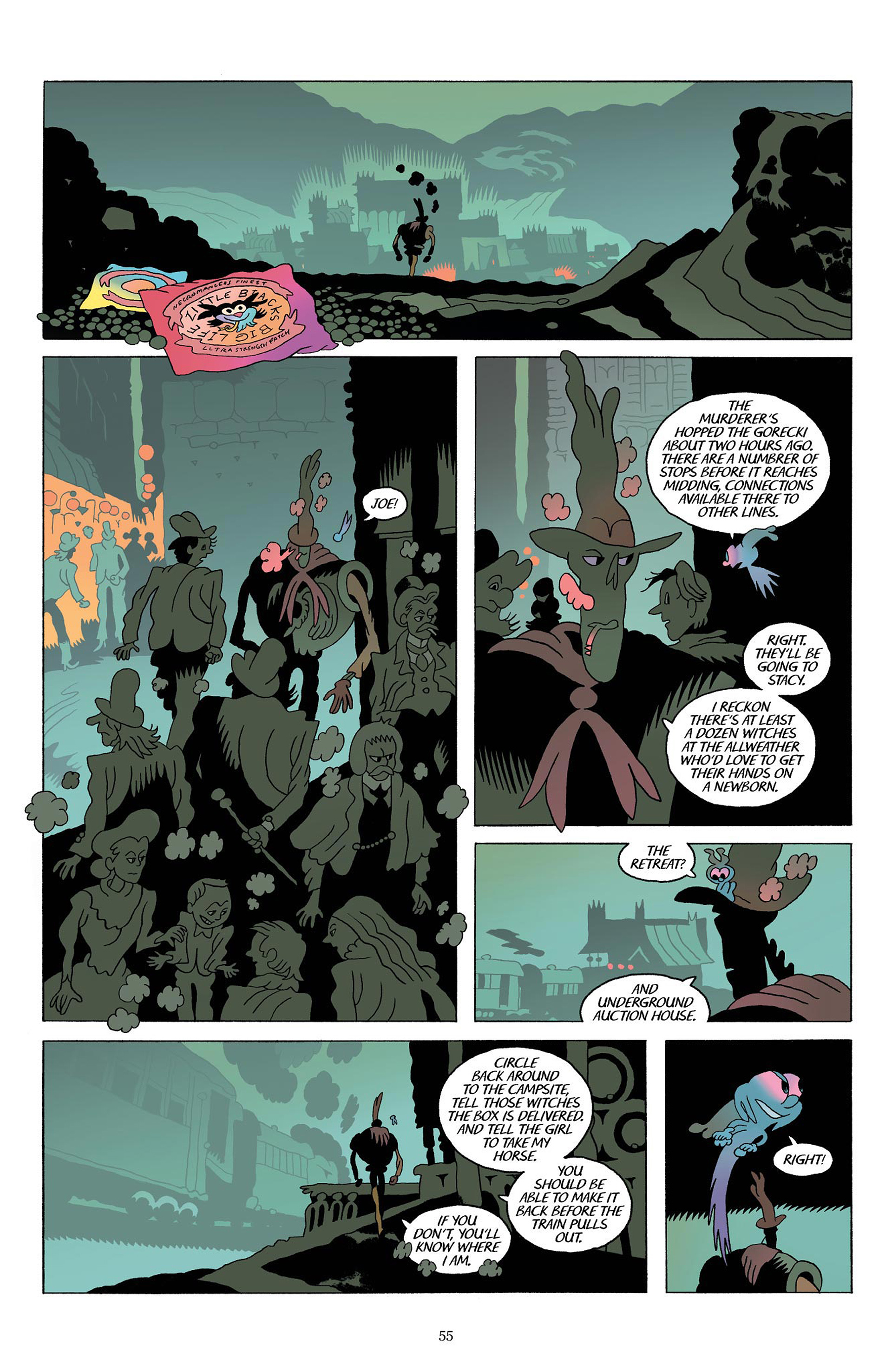 Read online Joe Death and the Graven Image comic -  Issue # TPB (Part 1) - 55