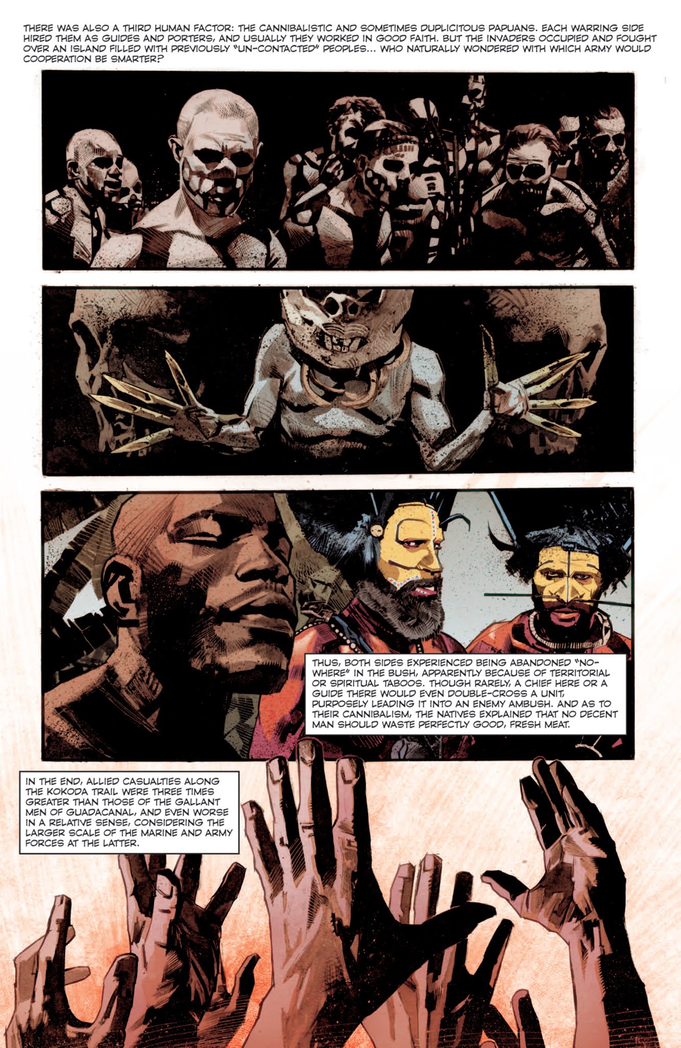 Read online Fever Ridge: A Tale of MacArthur's Jungle War comic -  Issue #2 - 21