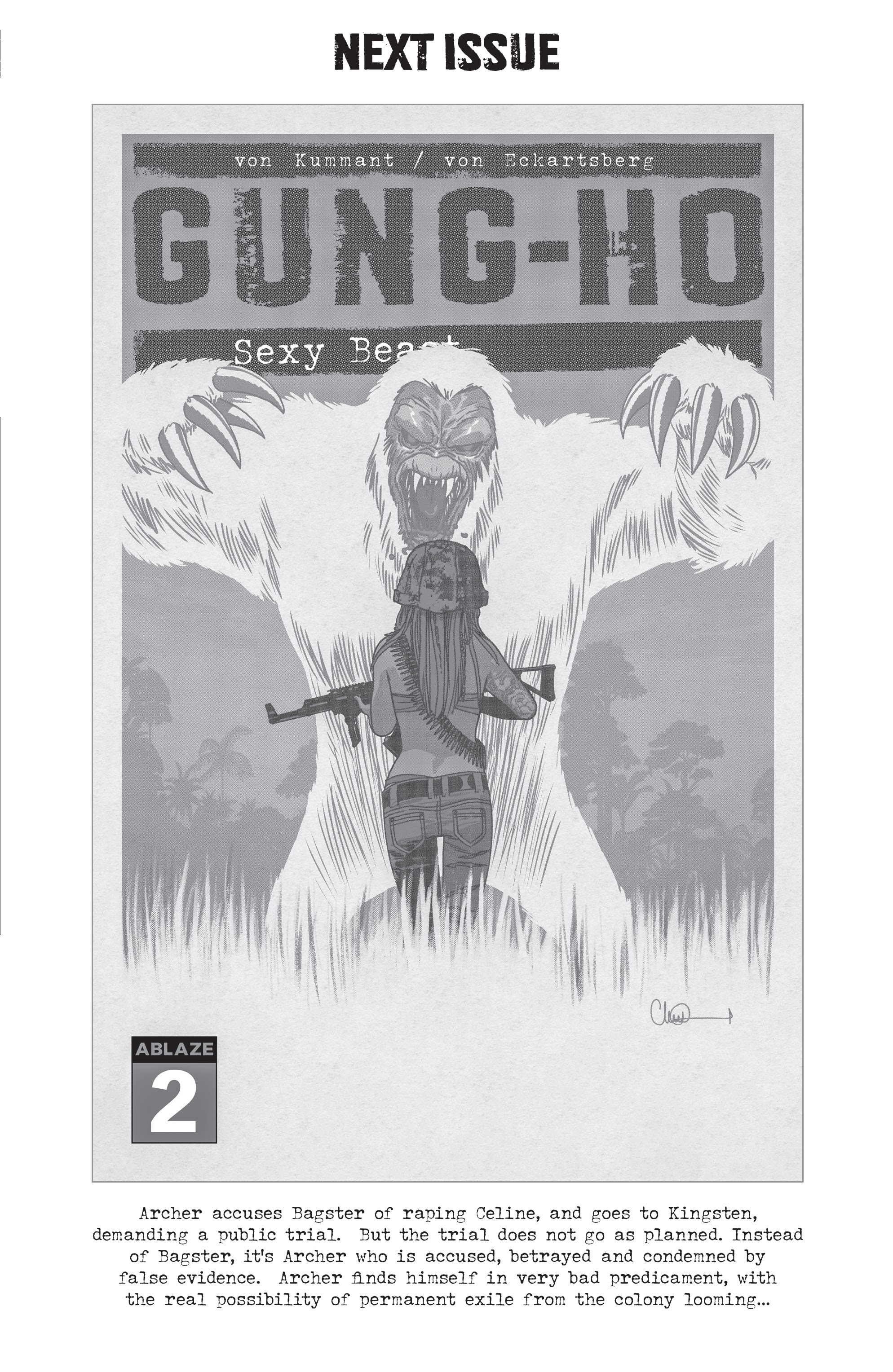 Read online Gung-Ho: Sexy Beast comic -  Issue #1 - 29