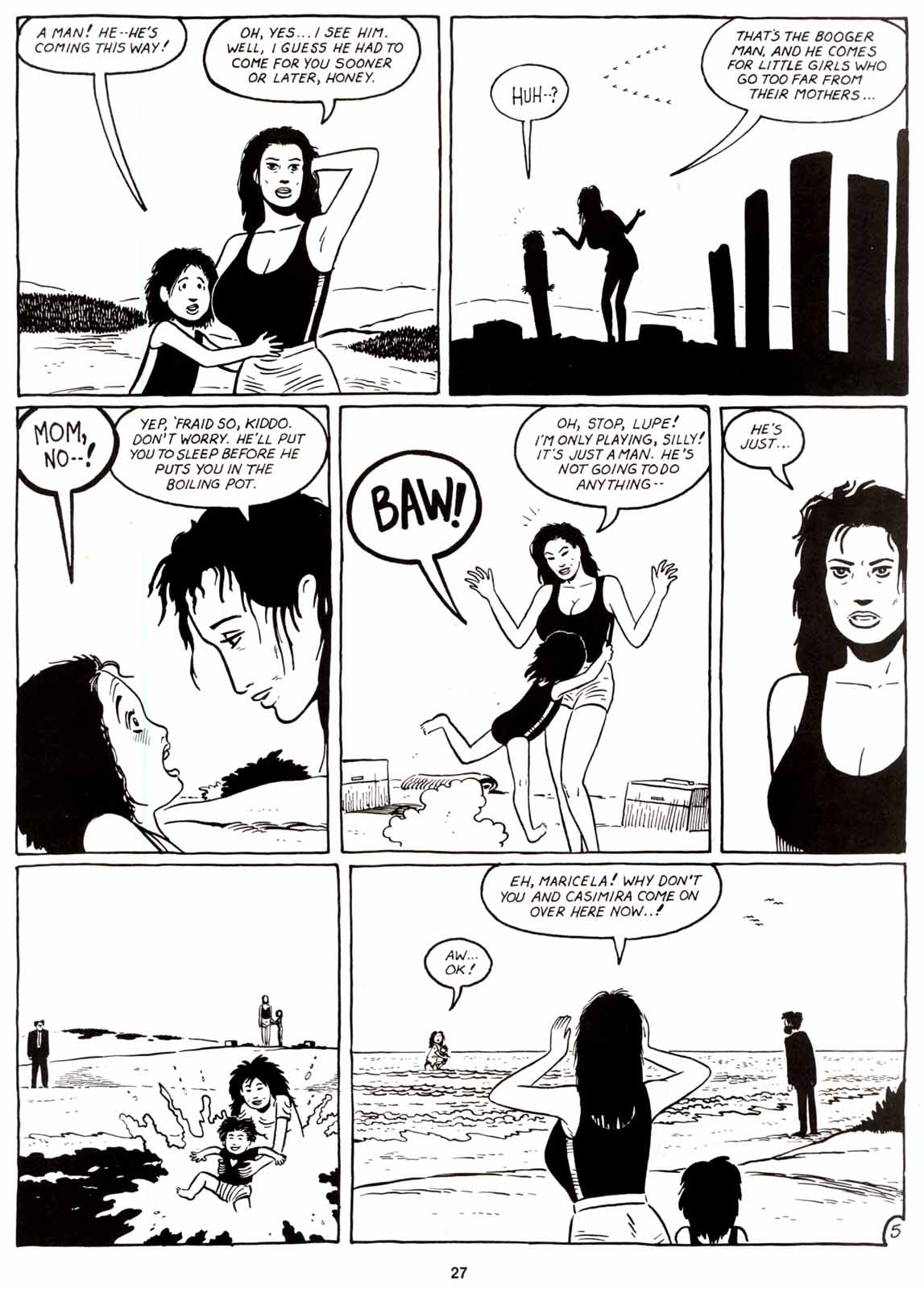 Read online Love and Rockets (1982) comic -  Issue #8 - 29