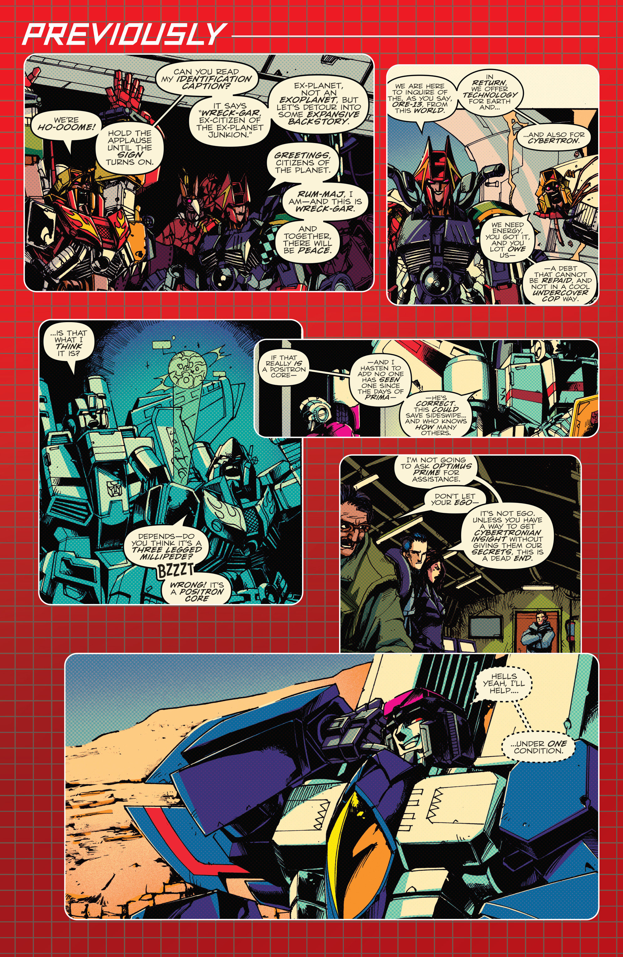 Read online Optimus Prime comic -  Issue #3 - 3