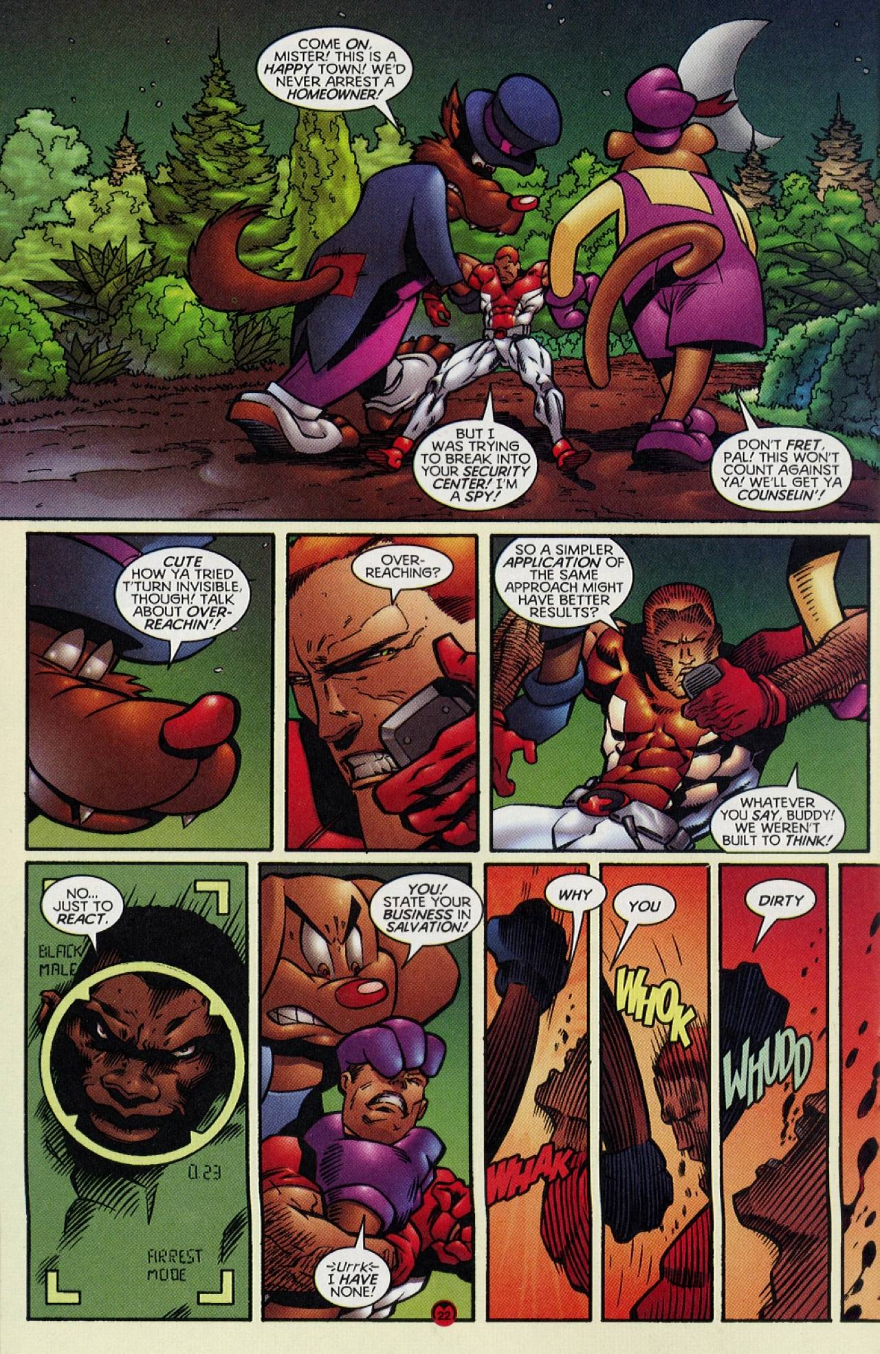 Read online Magnus Robot Fighter (1997) comic -  Issue #18 - 17