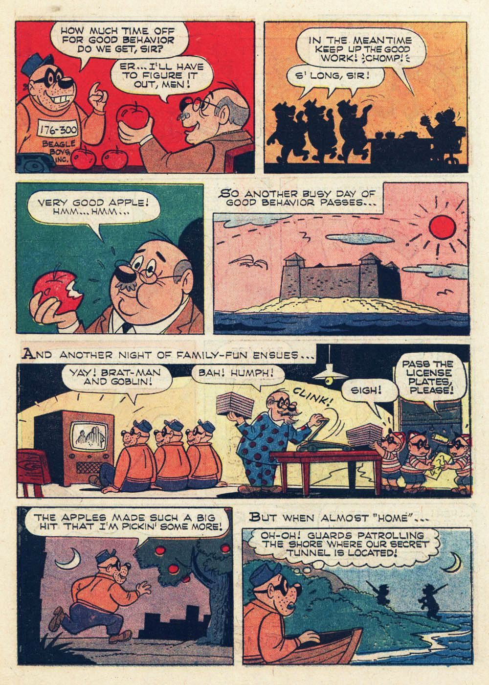 Read online Walt Disney THE BEAGLE BOYS comic -  Issue #6 - 11