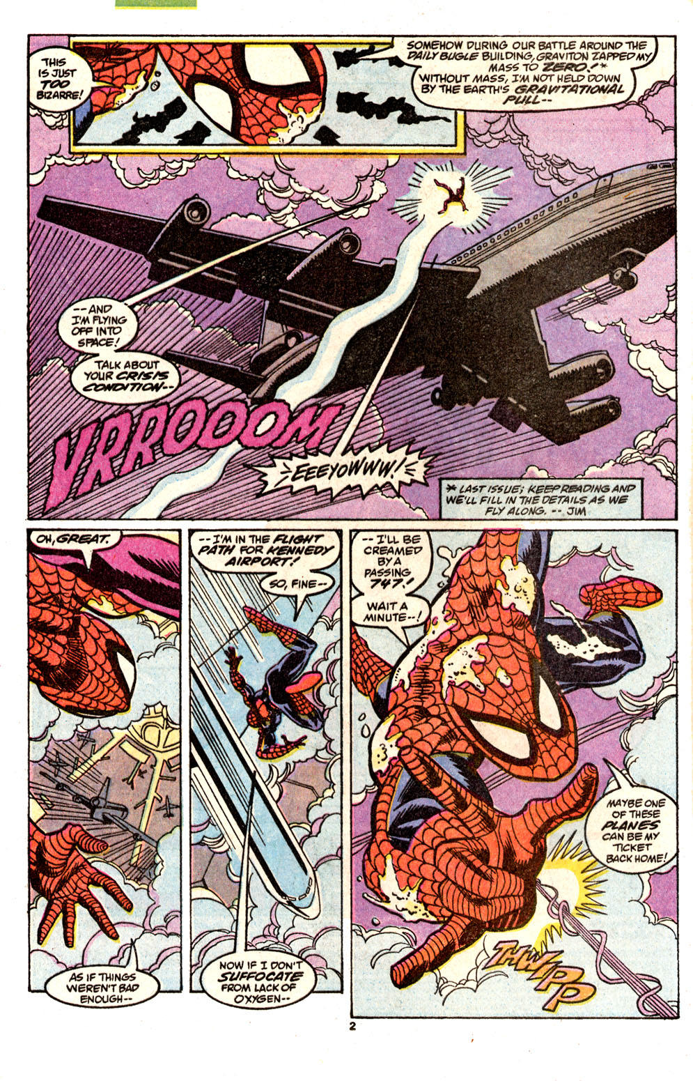 Read online Web of Spider-Man (1985) comic -  Issue #65 - 3