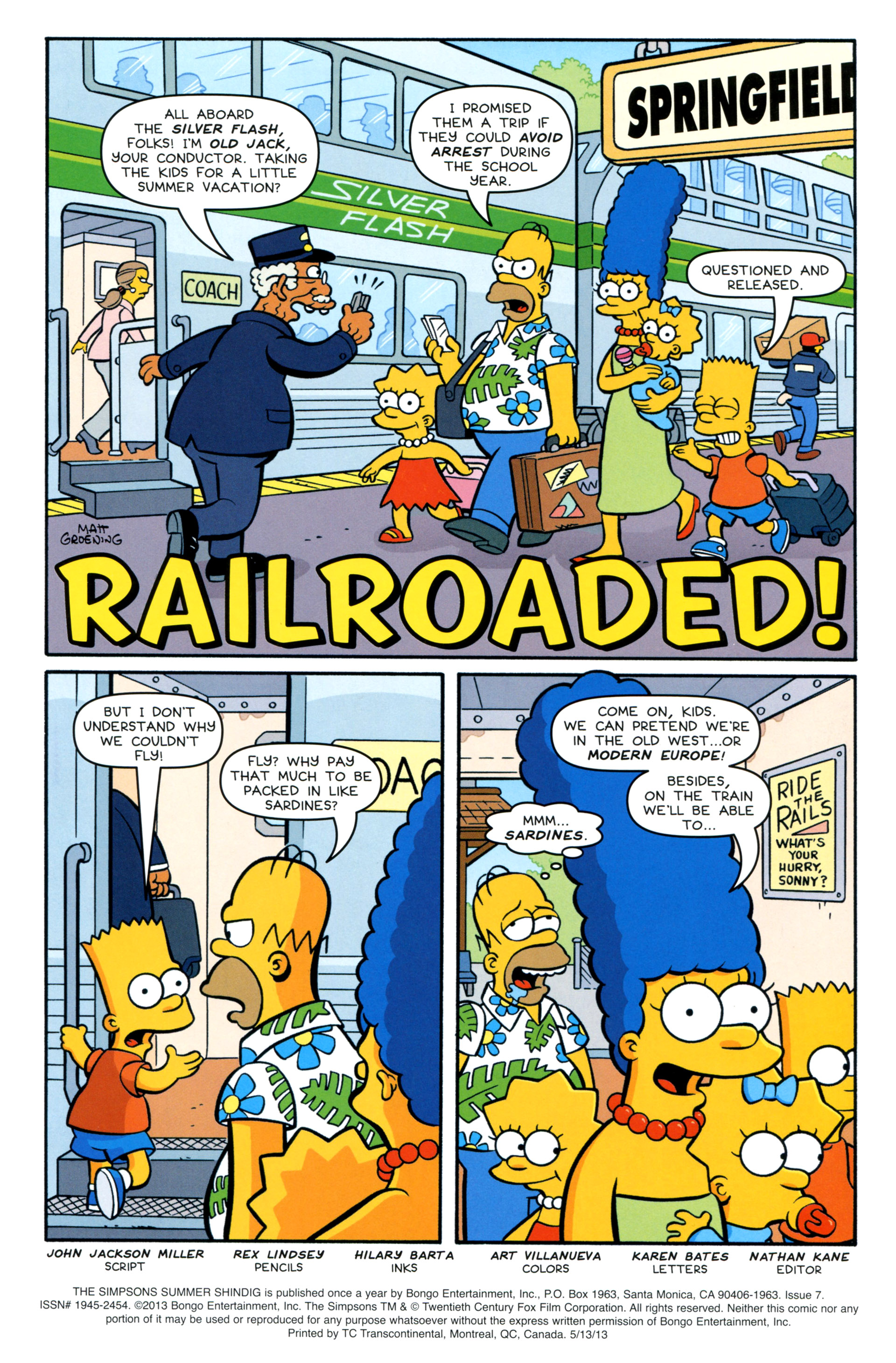 Read online The Simpsons Summer Shindig comic -  Issue #7 - 3