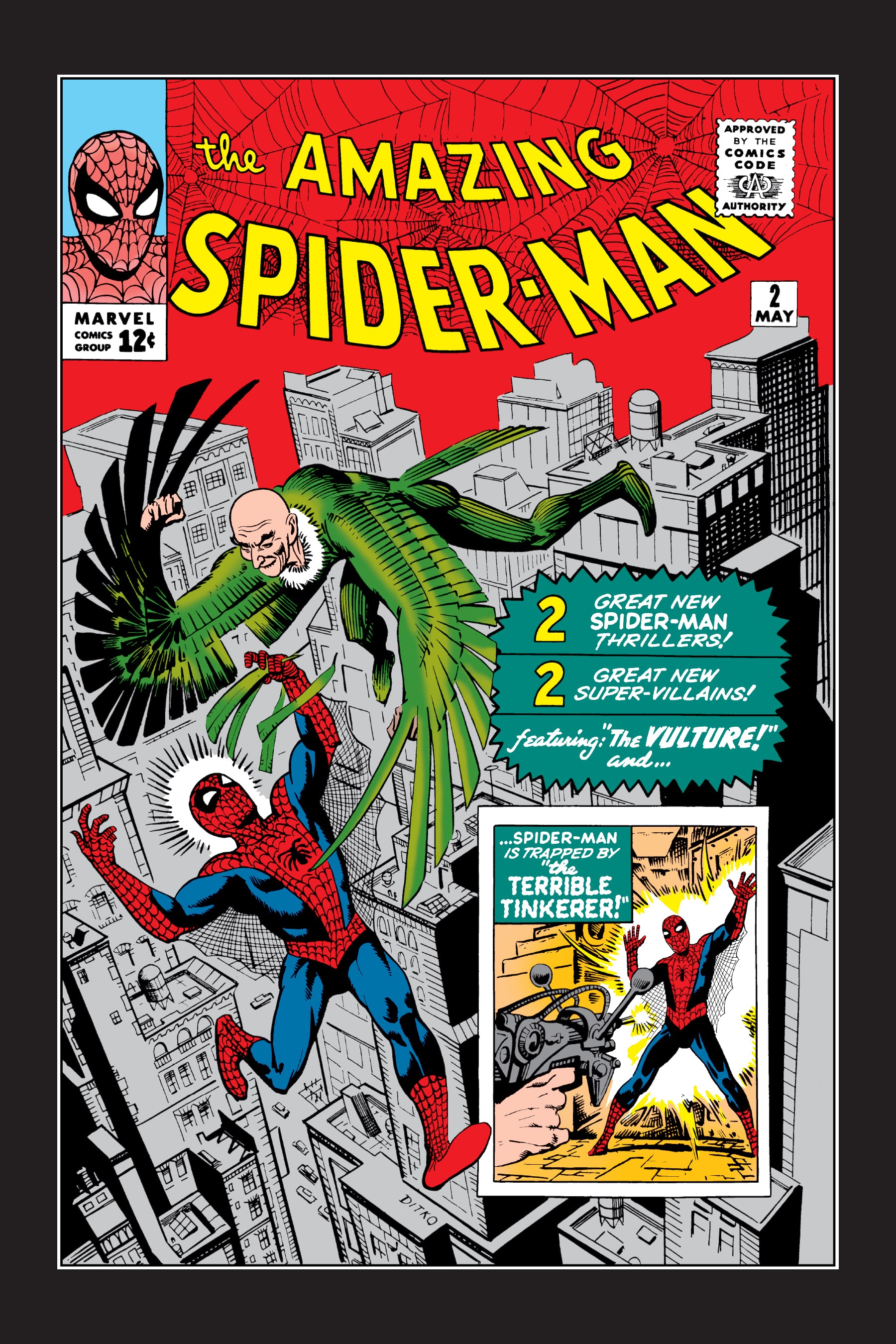 Read online Mighty Marvel Masterworks: The Amazing Spider-Man comic -  Issue # TPB 1 (Part 1) - 44