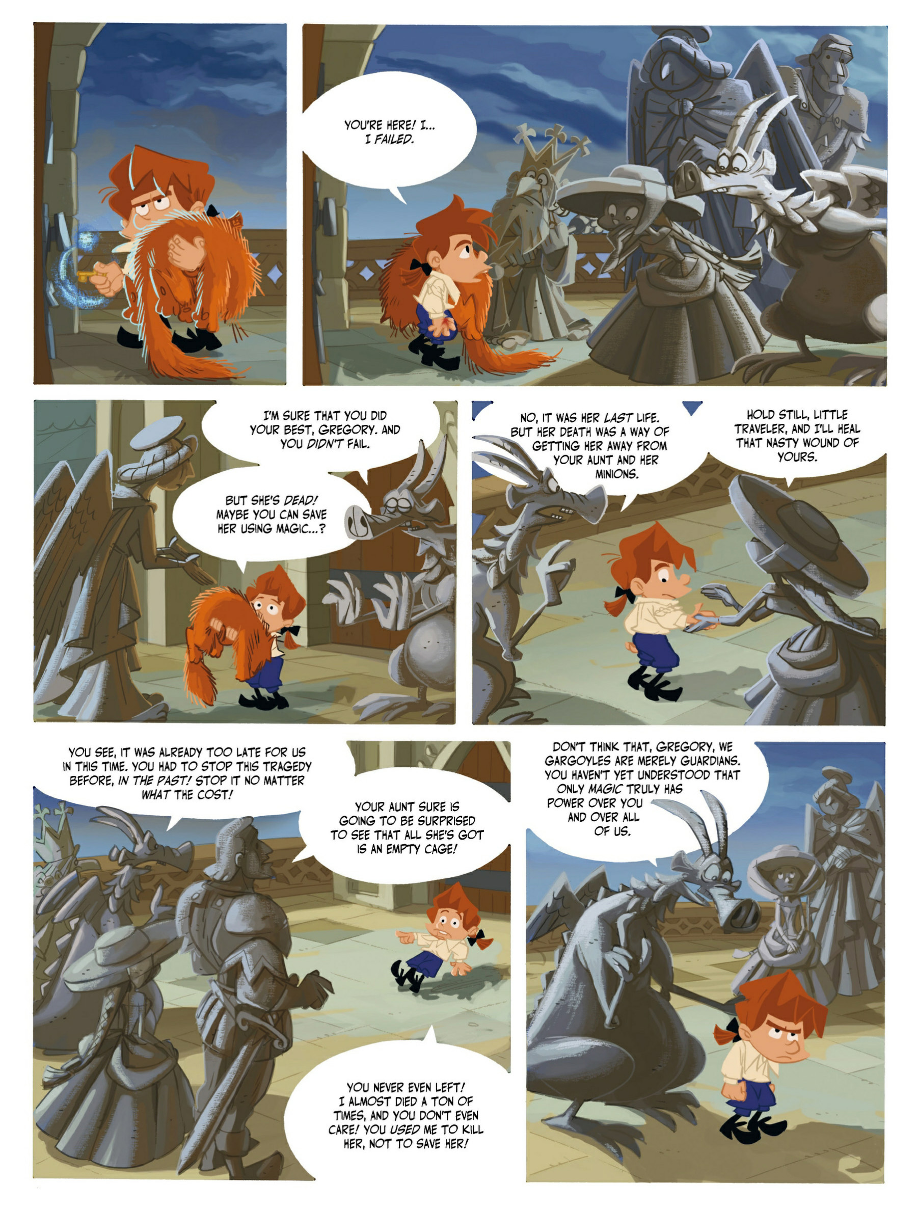 Read online Gregory and the Gargoyles comic -  Issue #2 - 46