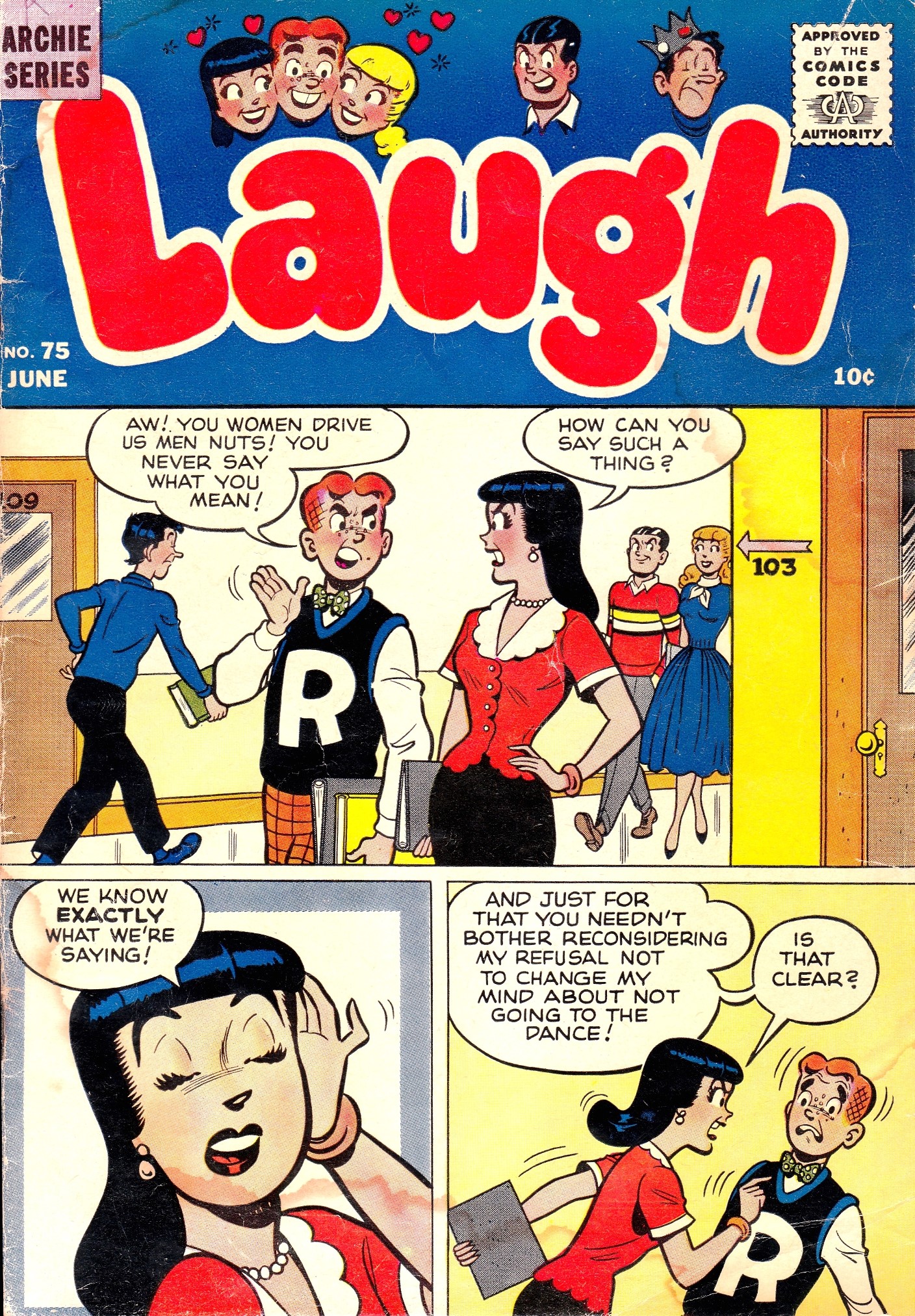 Read online Laugh (Comics) comic -  Issue #75 - 1