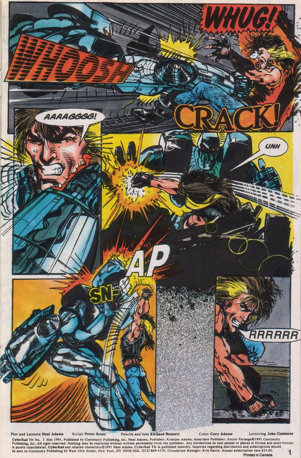 Read online CyberRad (1991) comic -  Issue #3 - 3