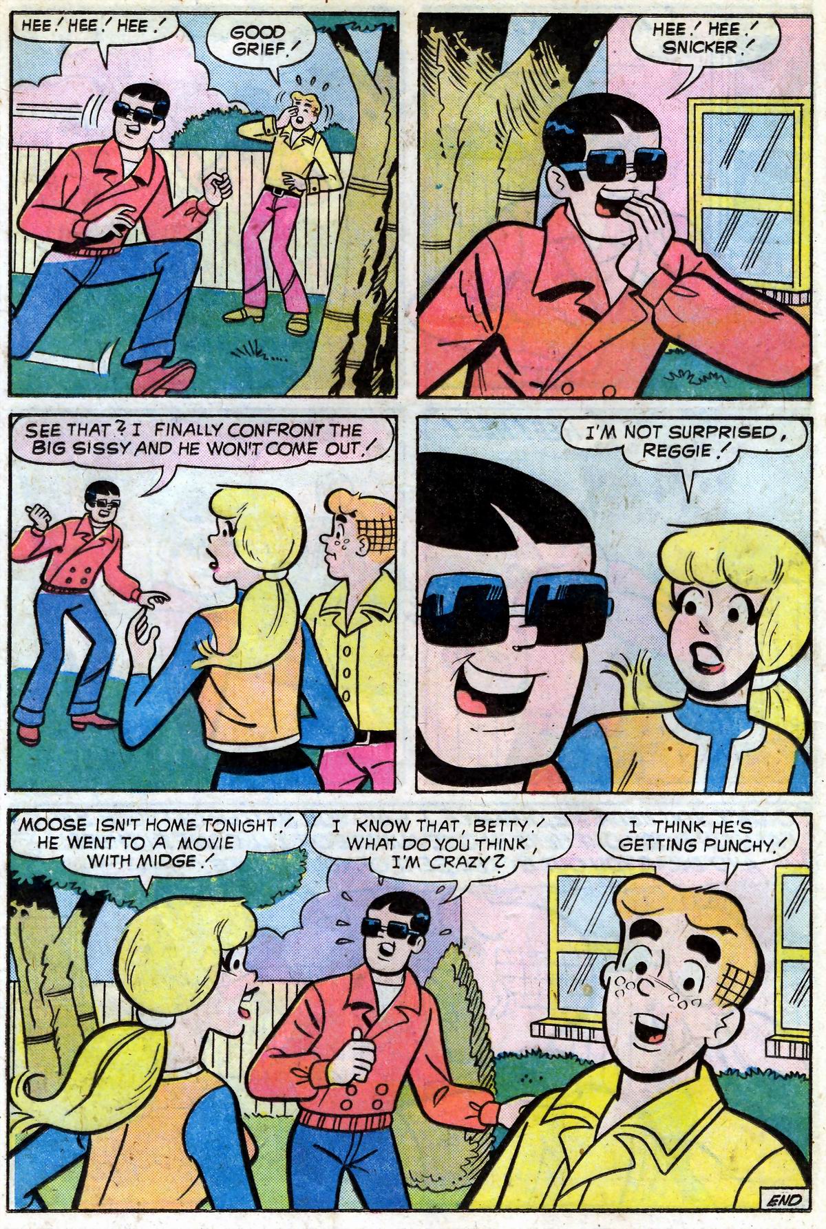 Read online Reggie and Me (1966) comic -  Issue #75 - 19