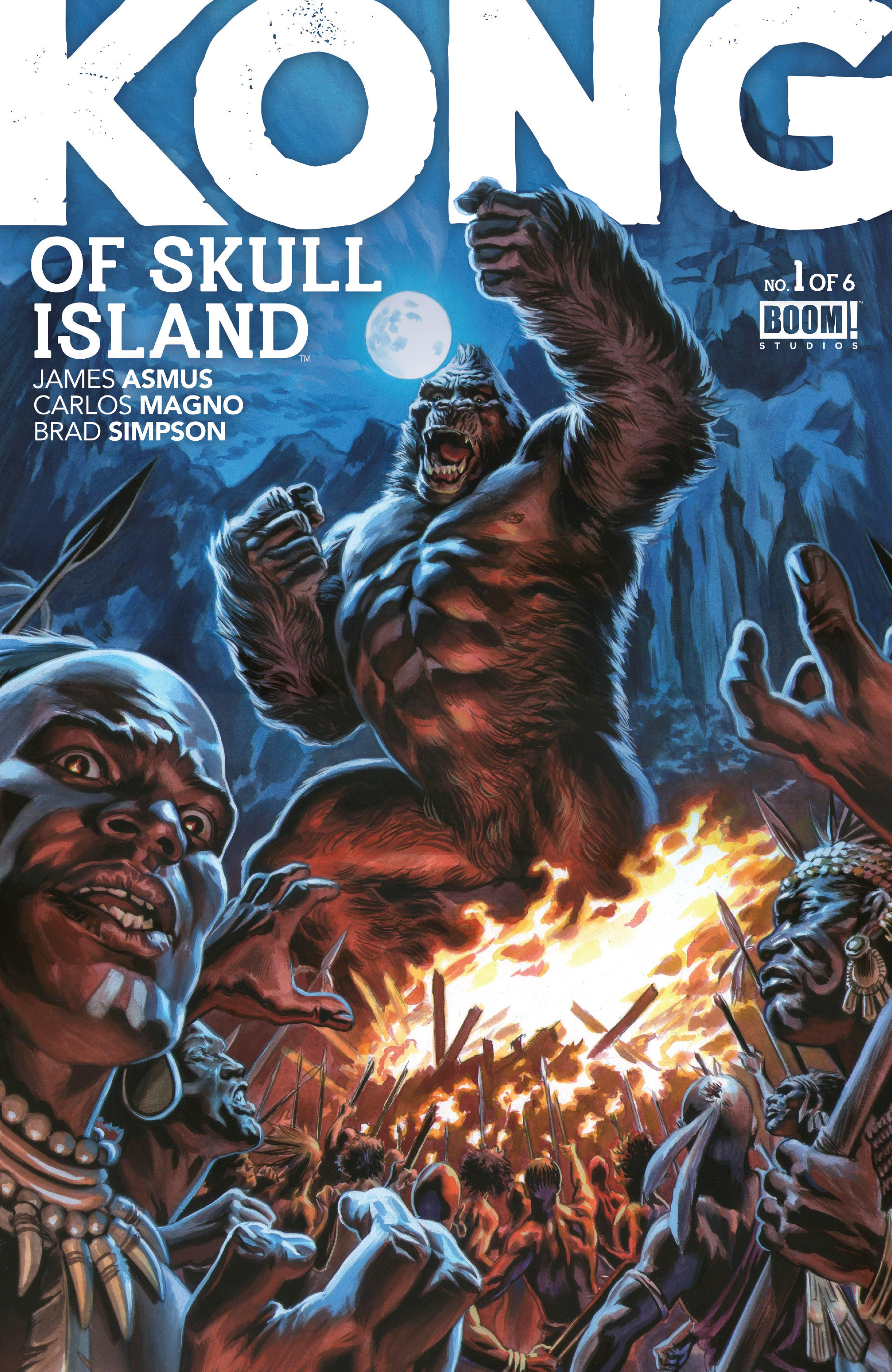 Read online Kong Of Skull Island comic -  Issue #1 - 1