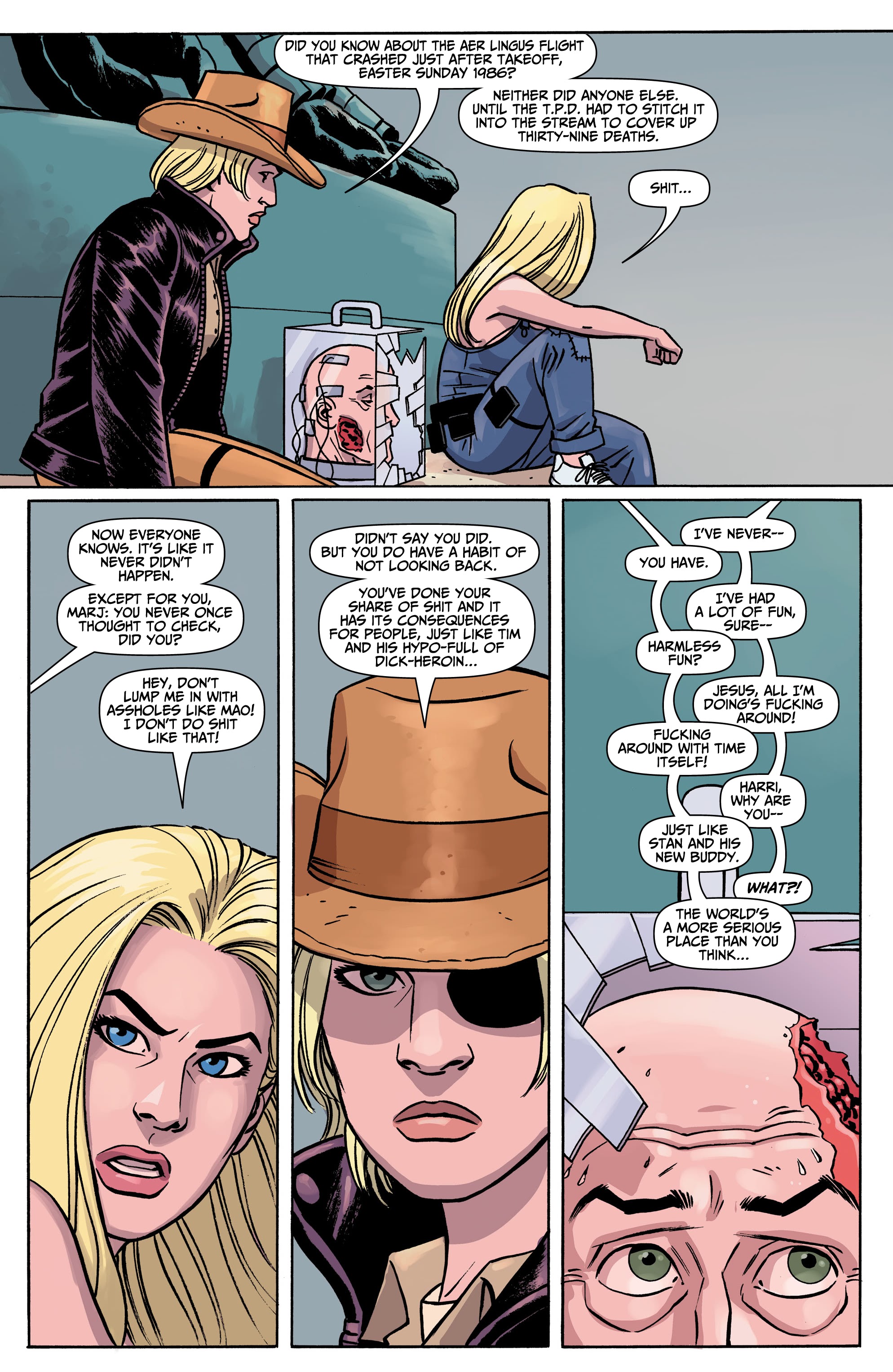 Read online Marjorie Finnegan, Temporal Criminal comic -  Issue #7 - 23