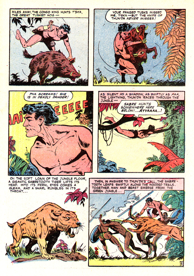 Read online Thun'da: King of the Congo comic -  Issue #2 - 7