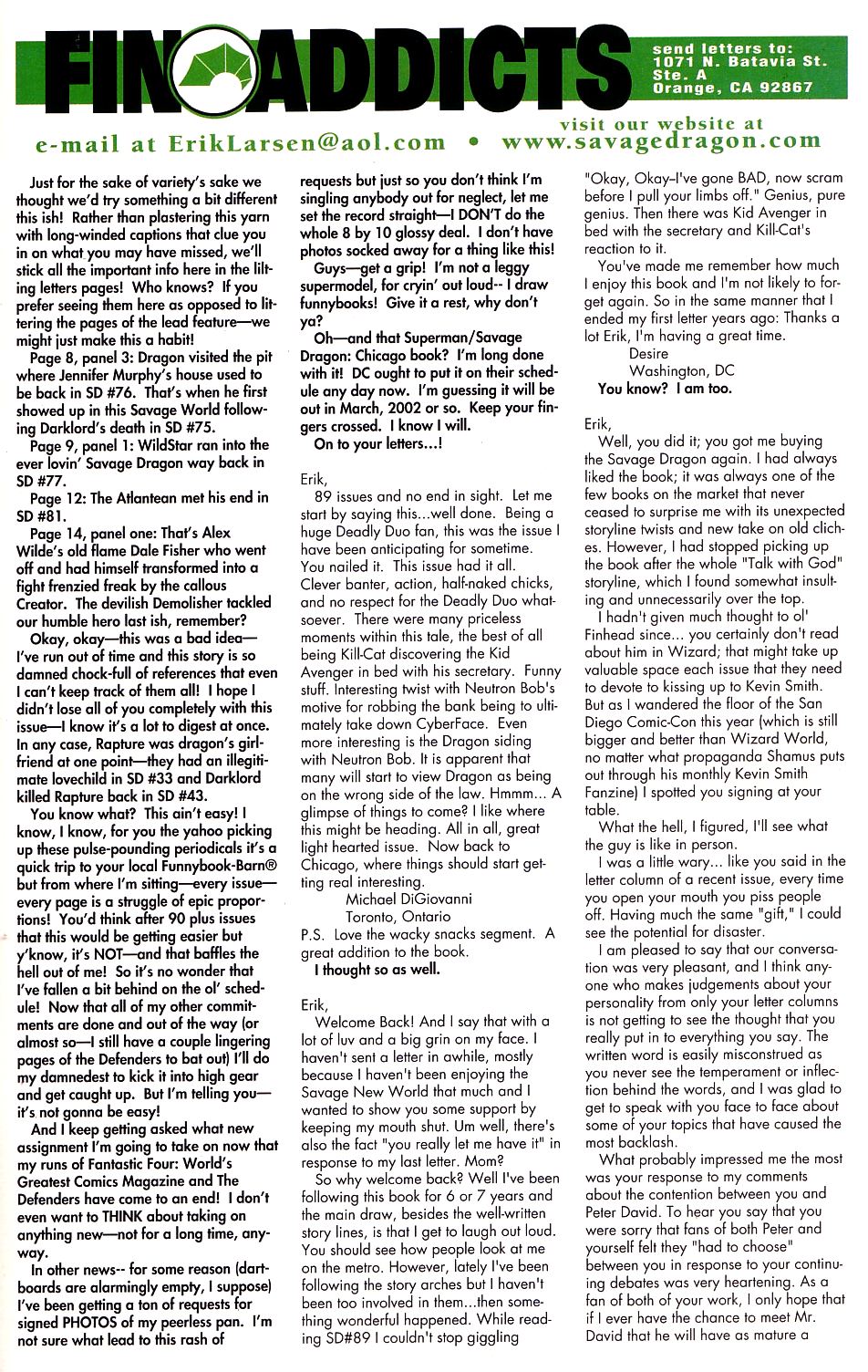 The Savage Dragon (1993) Issue #91 #94 - English 25