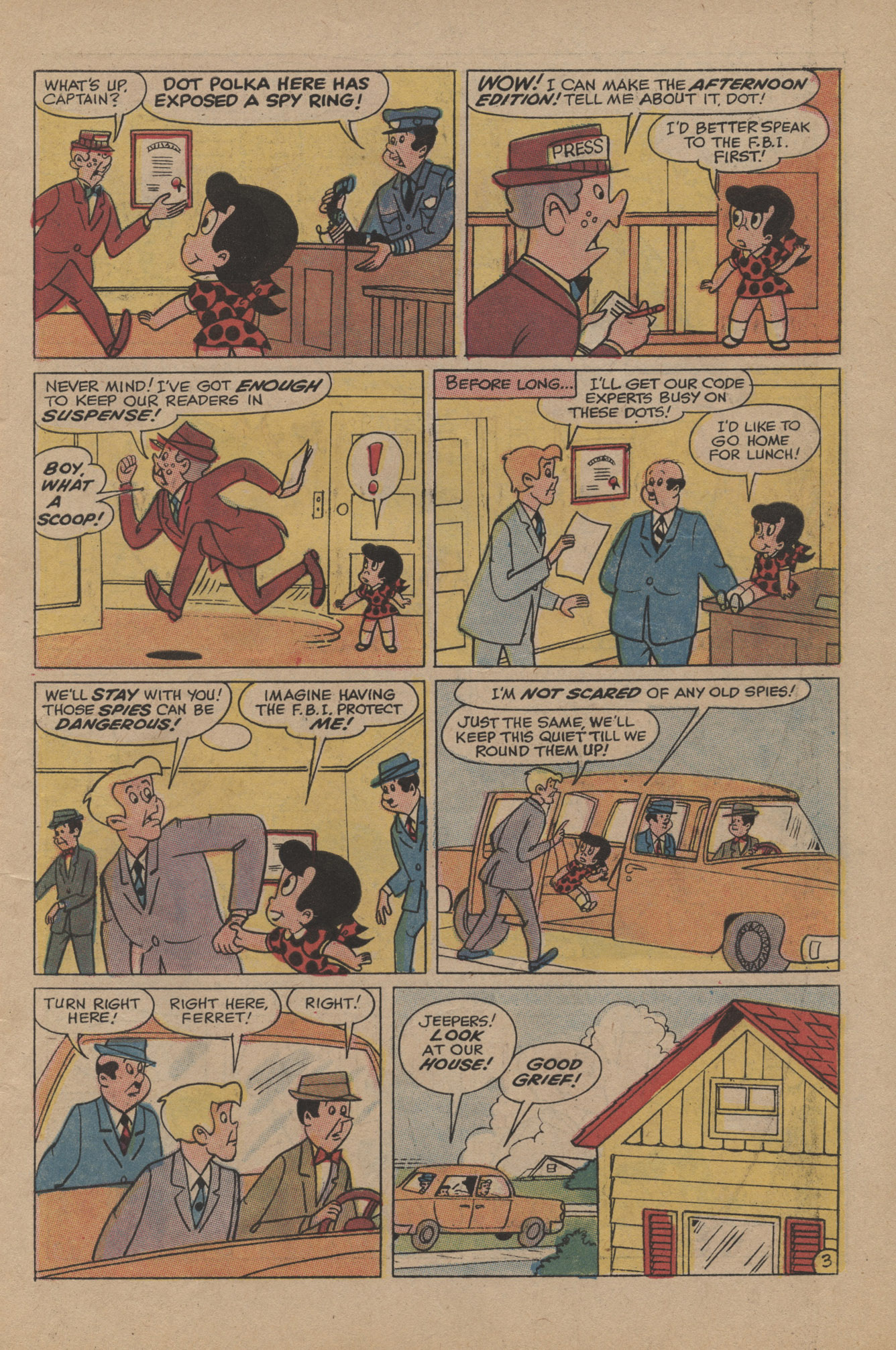 Read online Little Dot (1953) comic -  Issue #141 - 7