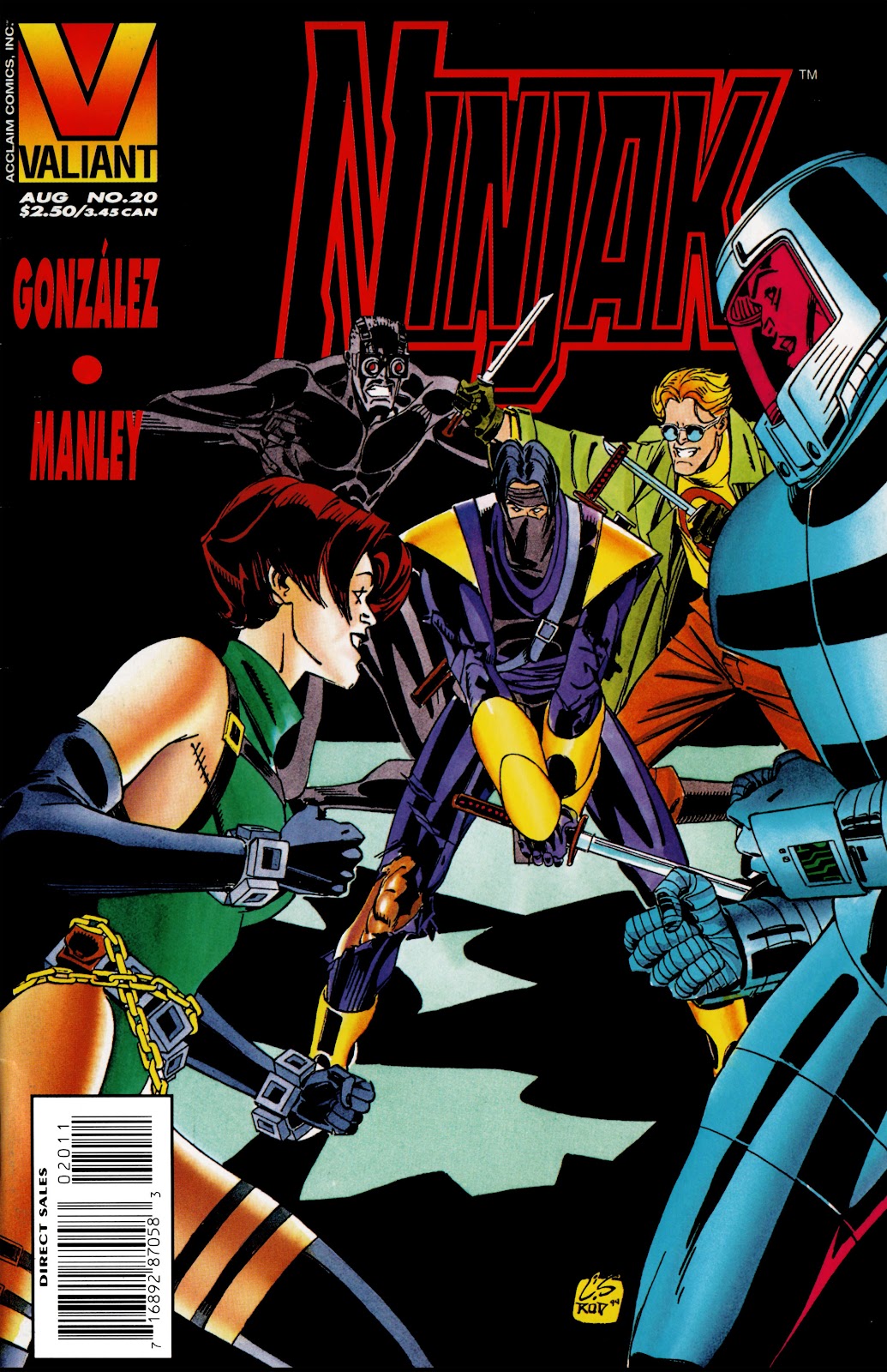 Ninjak (1994) issue 20 - Page 1