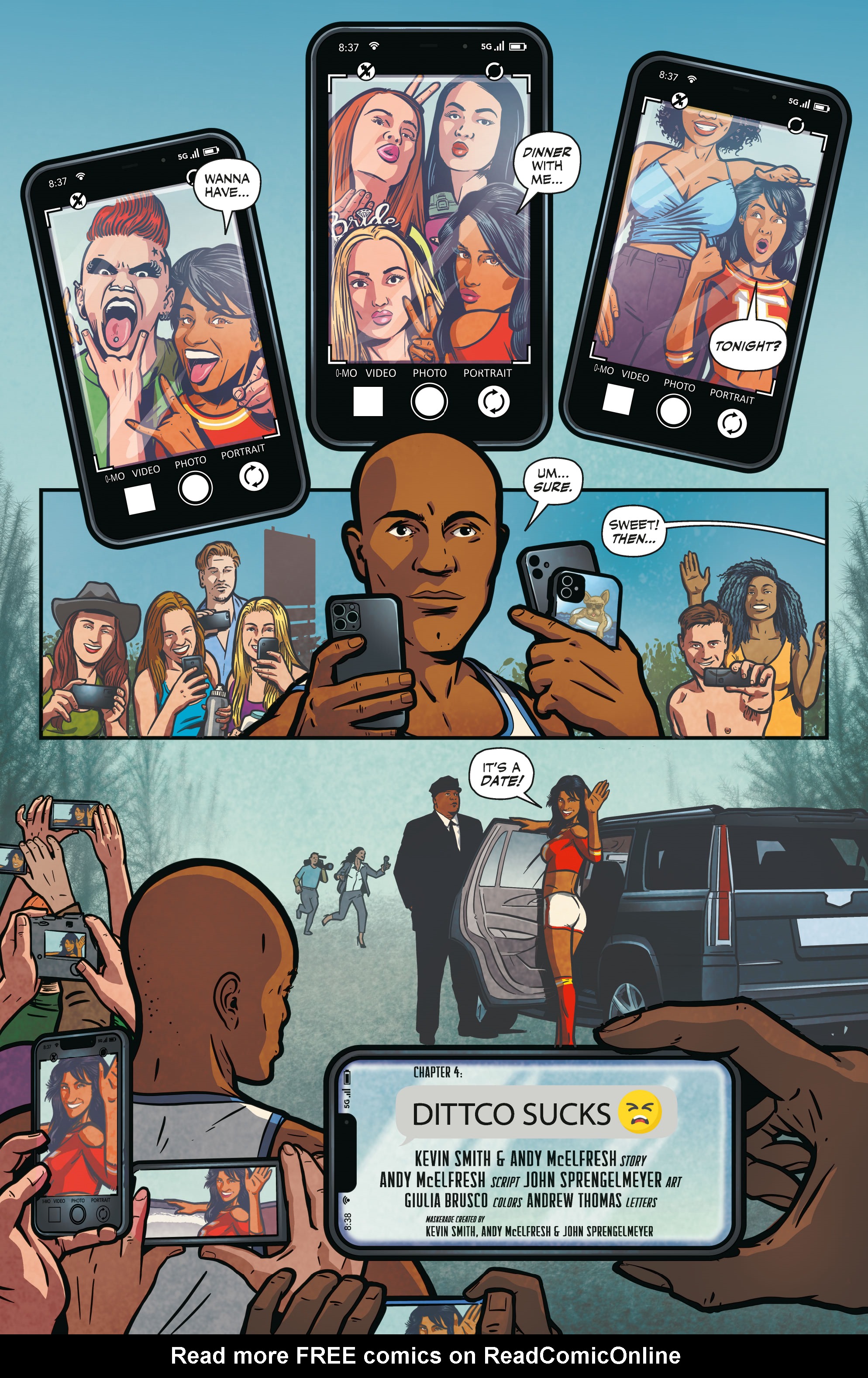Read online Maskerade comic -  Issue #4 - 5