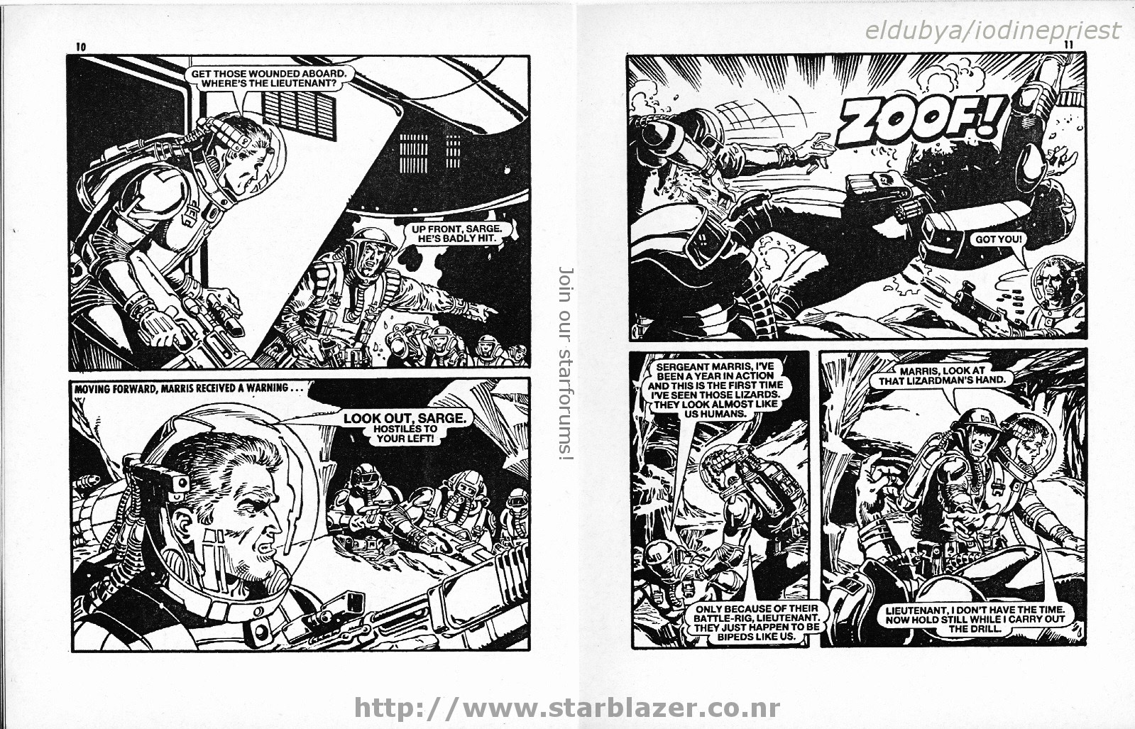 Read online Starblazer comic -  Issue #206 - 7