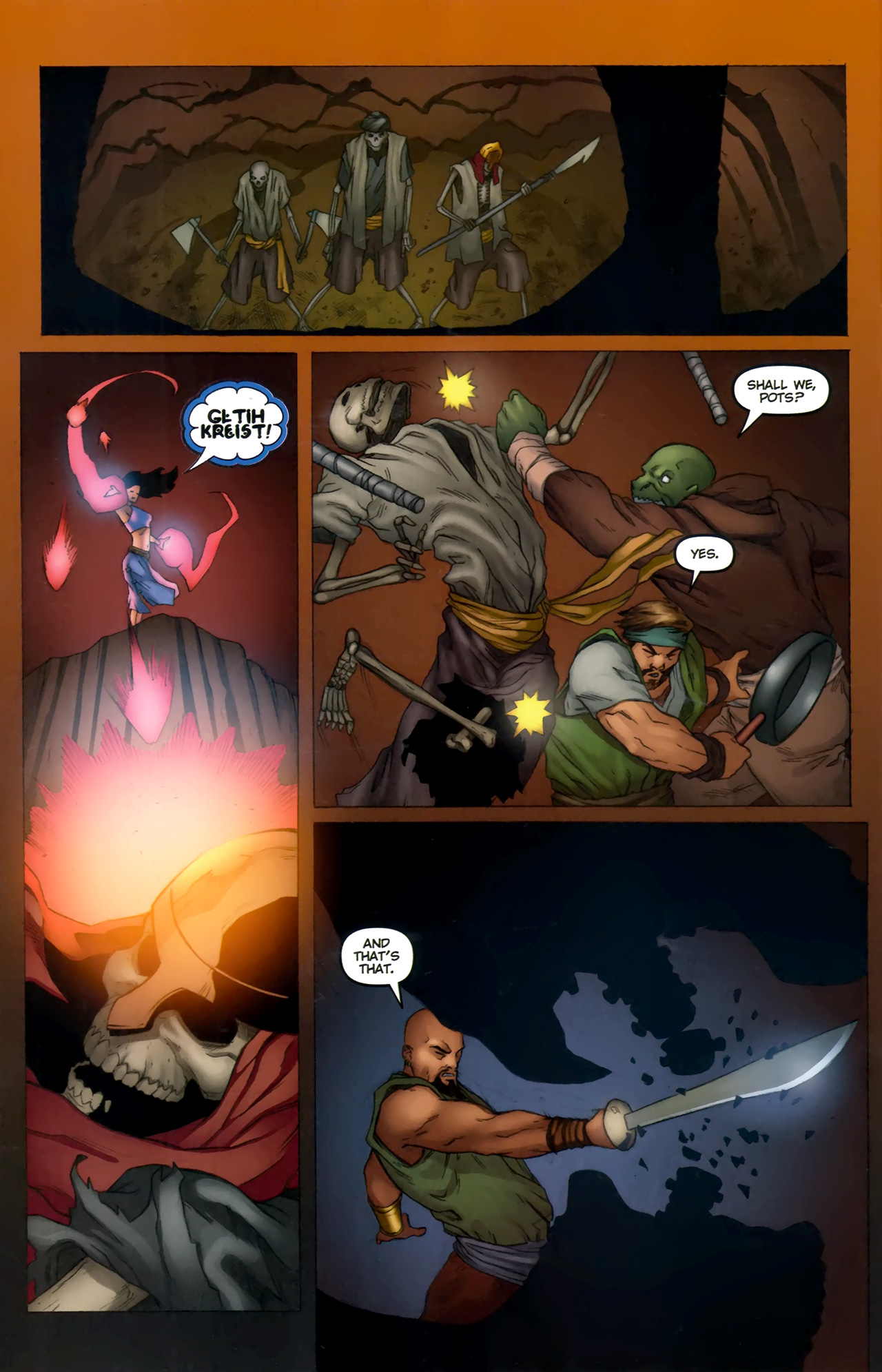 Read online 1001 Arabian Nights: The Adventures of Sinbad comic -  Issue #11 - 22