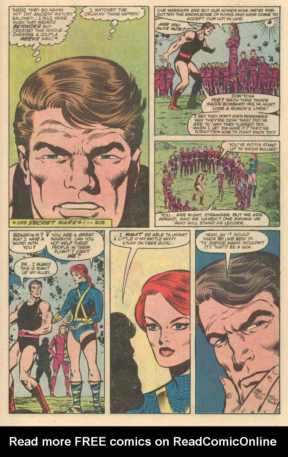 Read online The Thing comic -  Issue #14 - 14