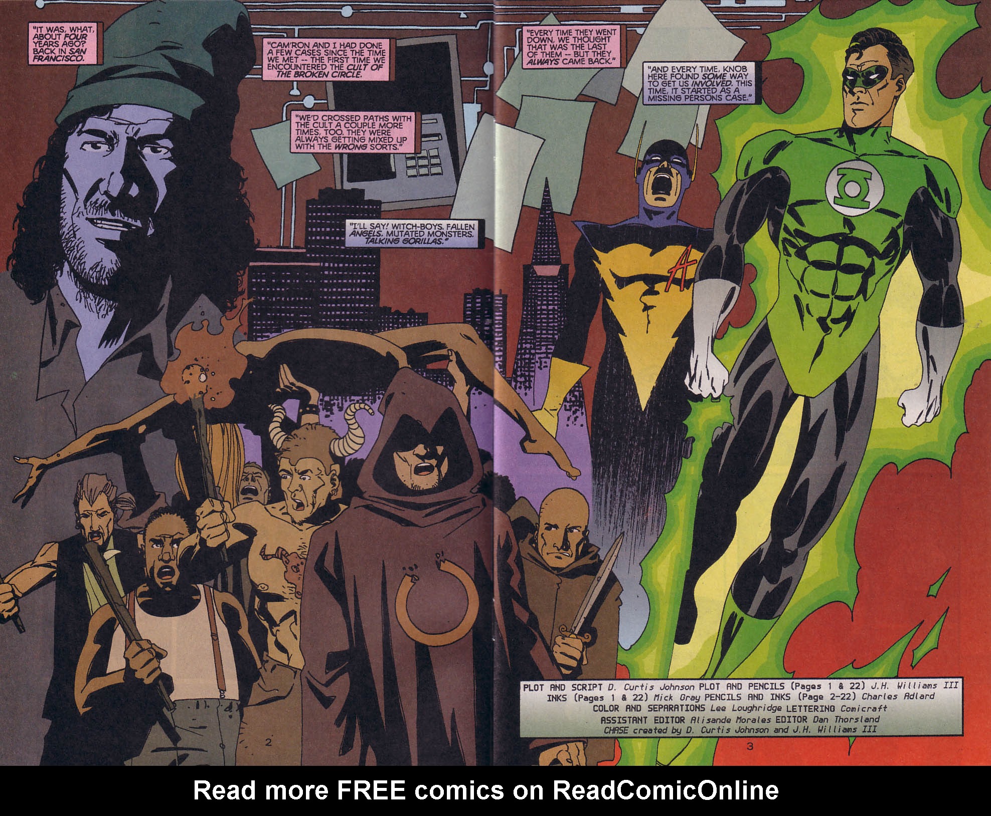 Read online Chase comic -  Issue #9 - 4