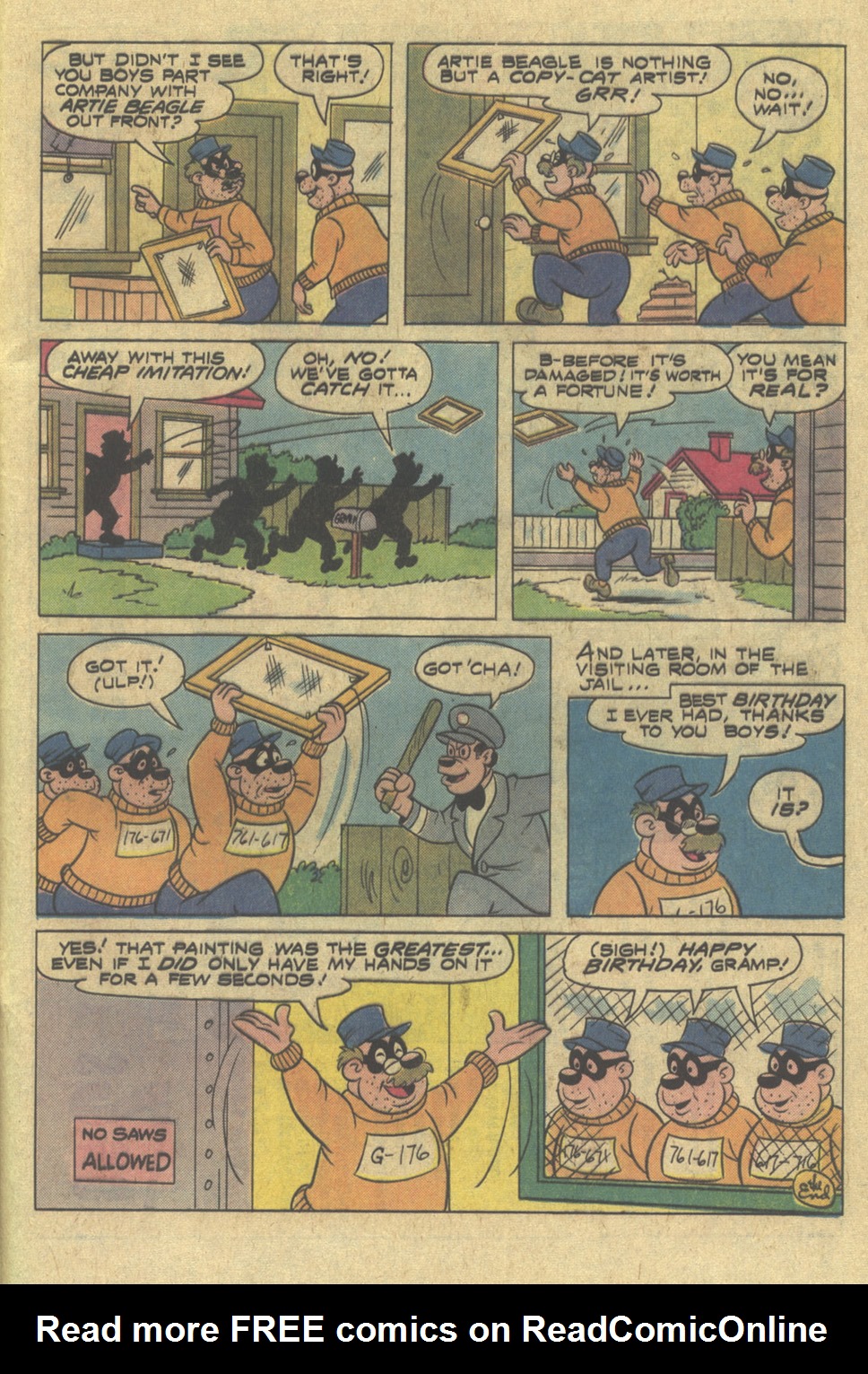 Read online Walt Disney THE BEAGLE BOYS comic -  Issue #38 - 33