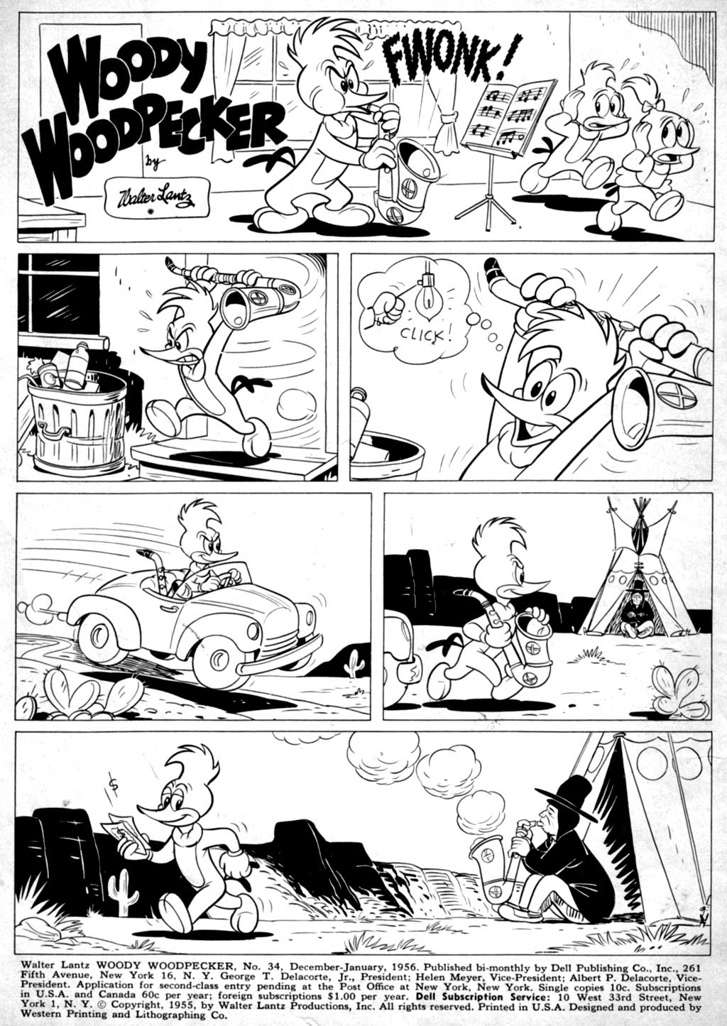 Read online Walter Lantz Woody Woodpecker (1952) comic -  Issue #34 - 2
