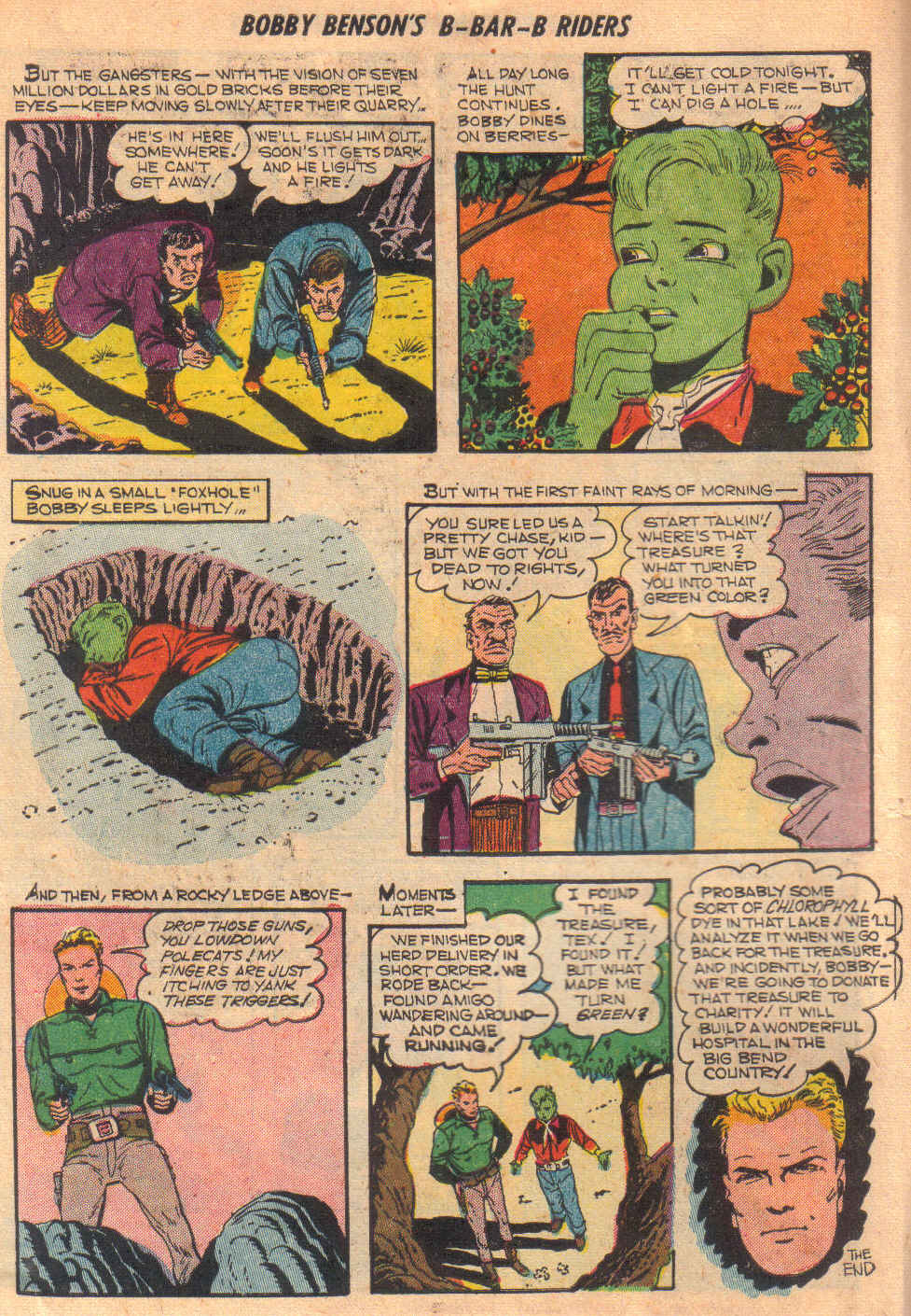 Read online Bobby Benson's B-Bar-B Riders comic -  Issue #16 - 10