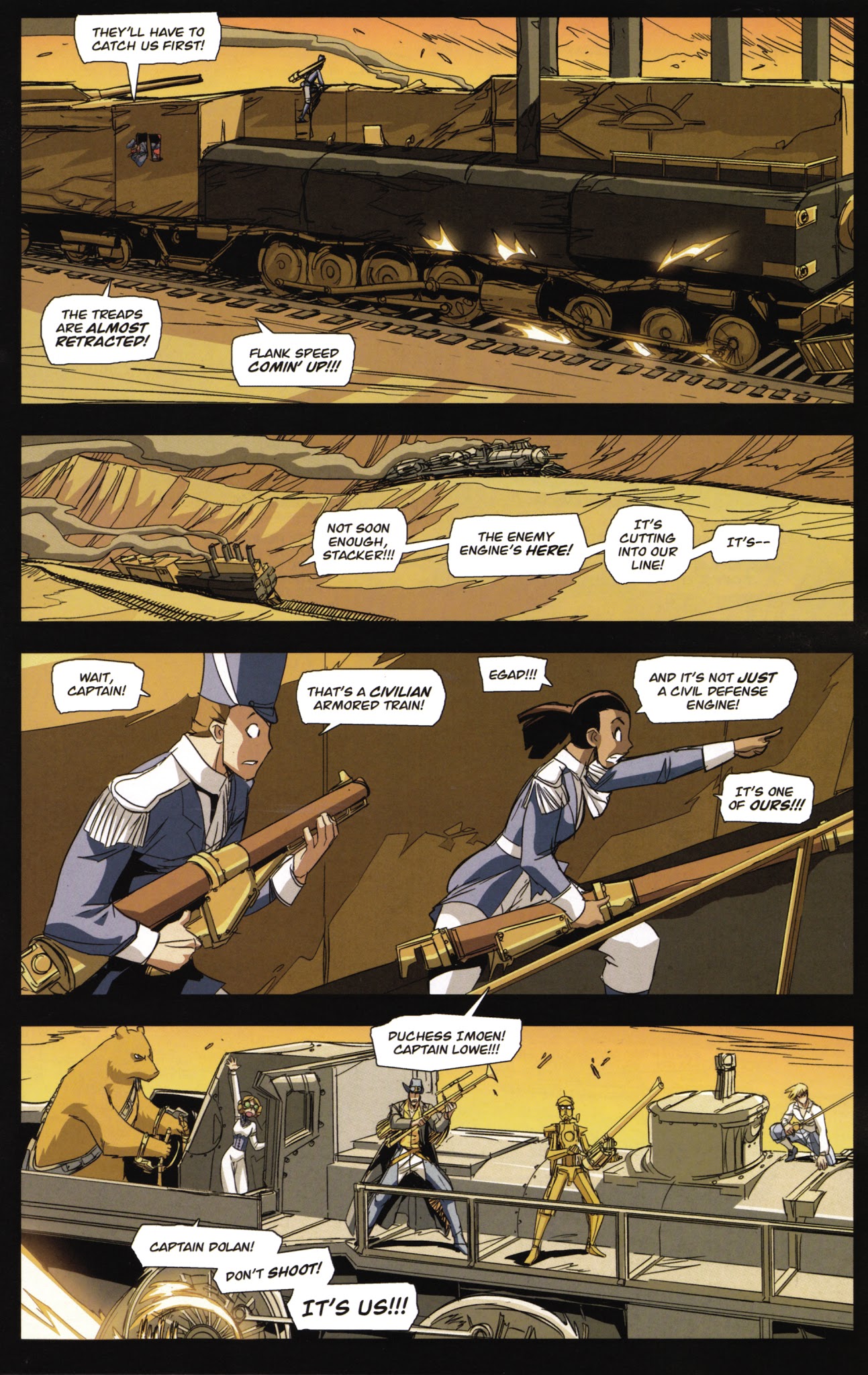Read online Steam Wars comic -  Issue #2 - 16