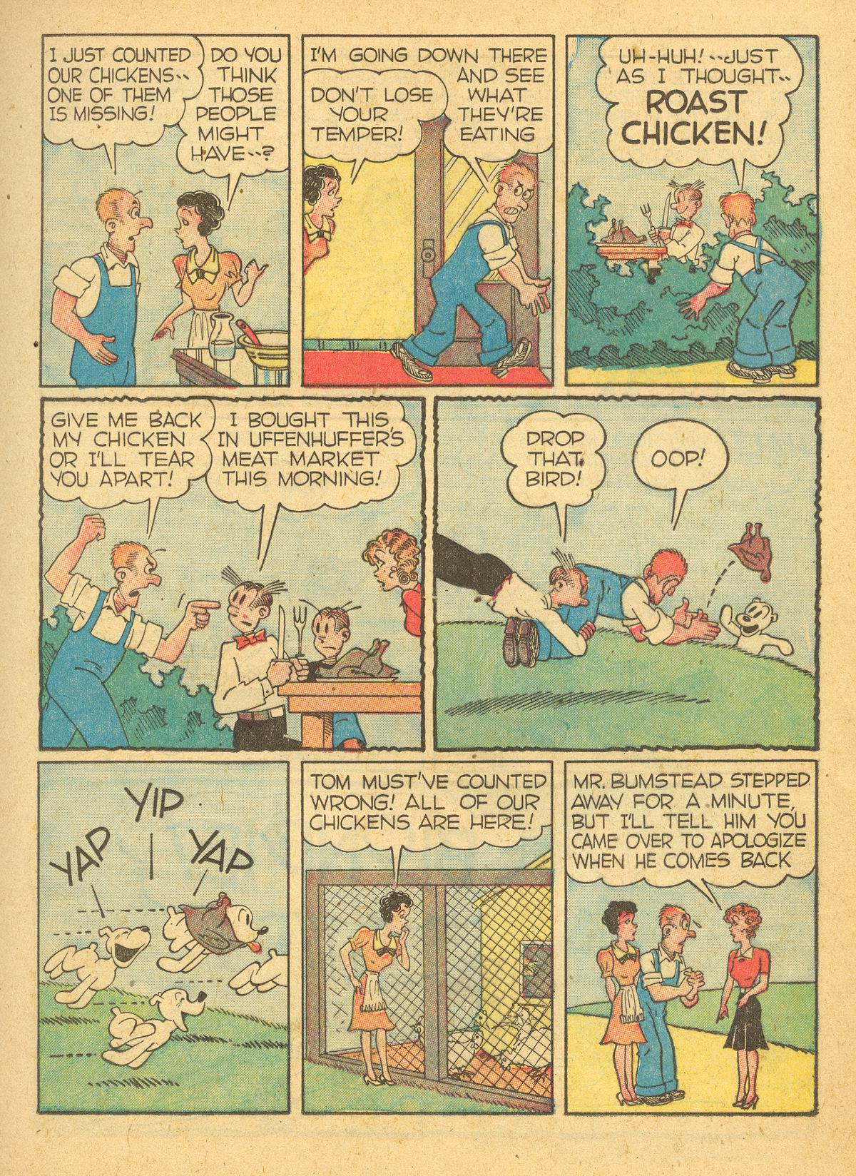 Read online Blondie Comics (1947) comic -  Issue #3 - 13