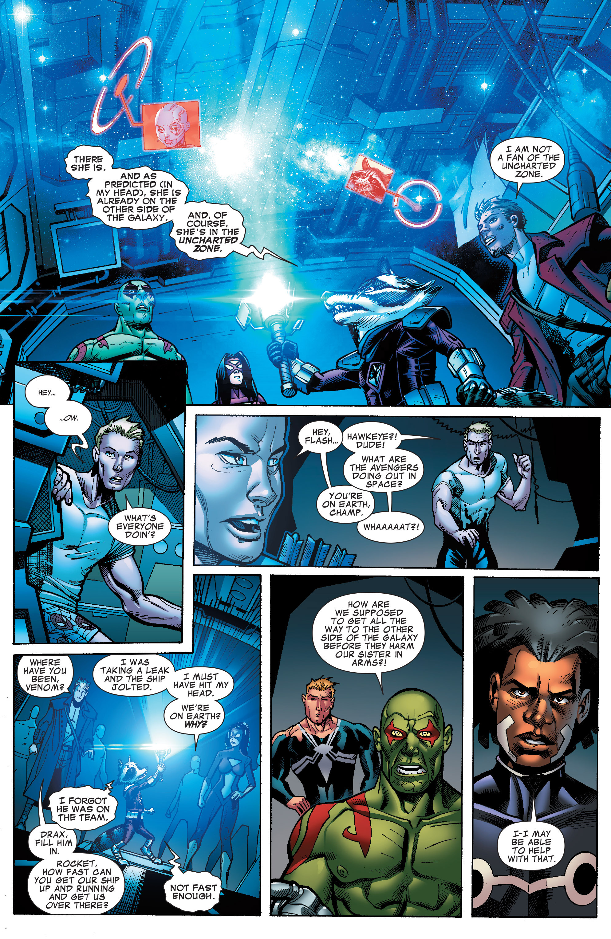 Read online Guardians Team-Up comic -  Issue #2 - 12