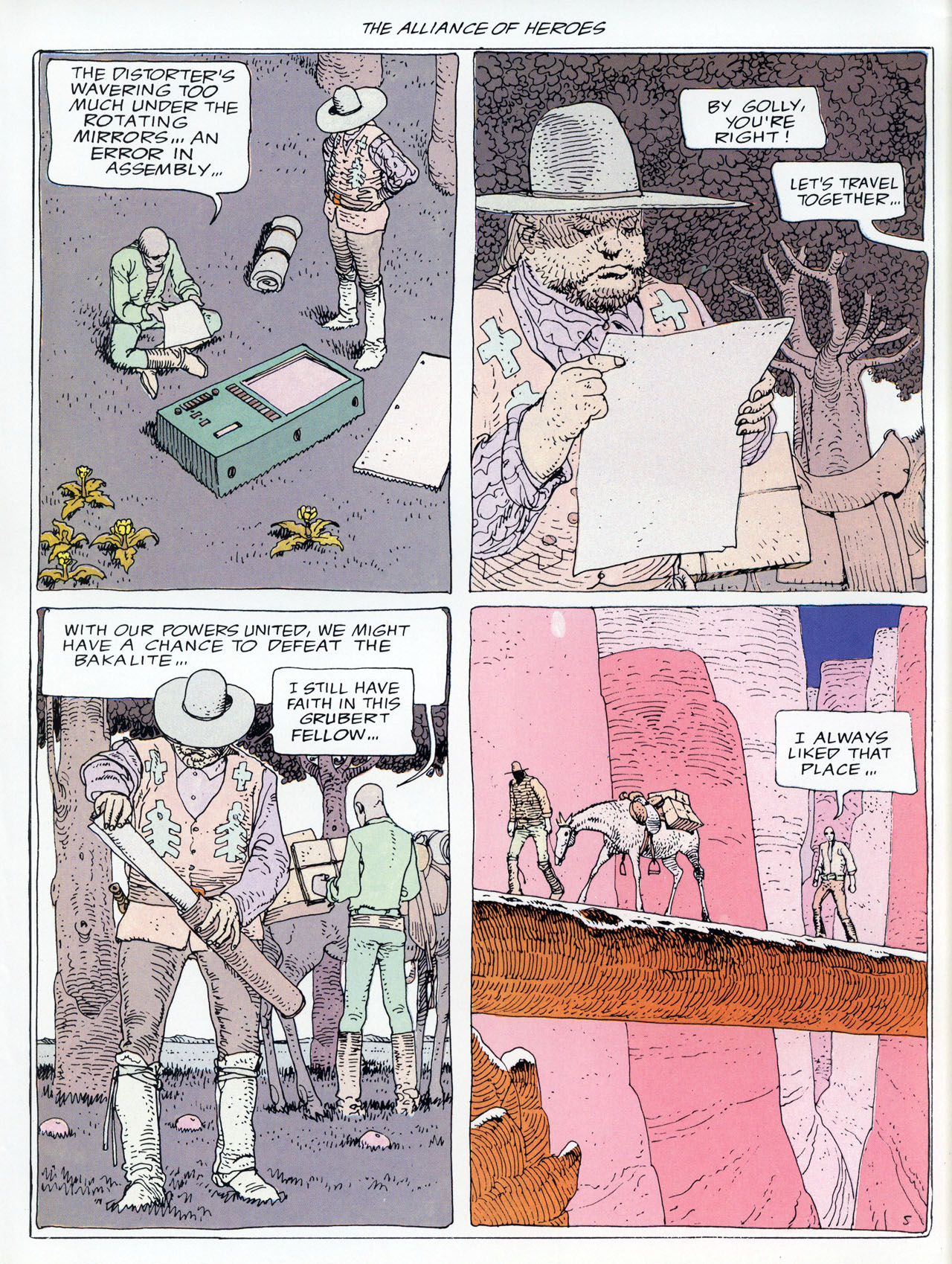 Read online Epic Graphic Novel: Moebius comic -  Issue # TPB 3 - 11