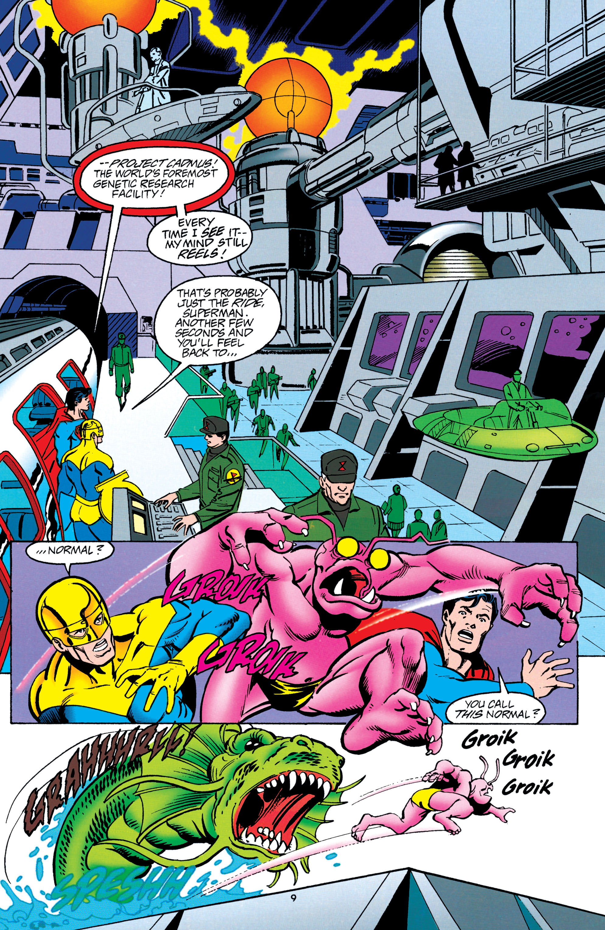 Read online Adventures of Superman (1987) comic -  Issue #542 - 10