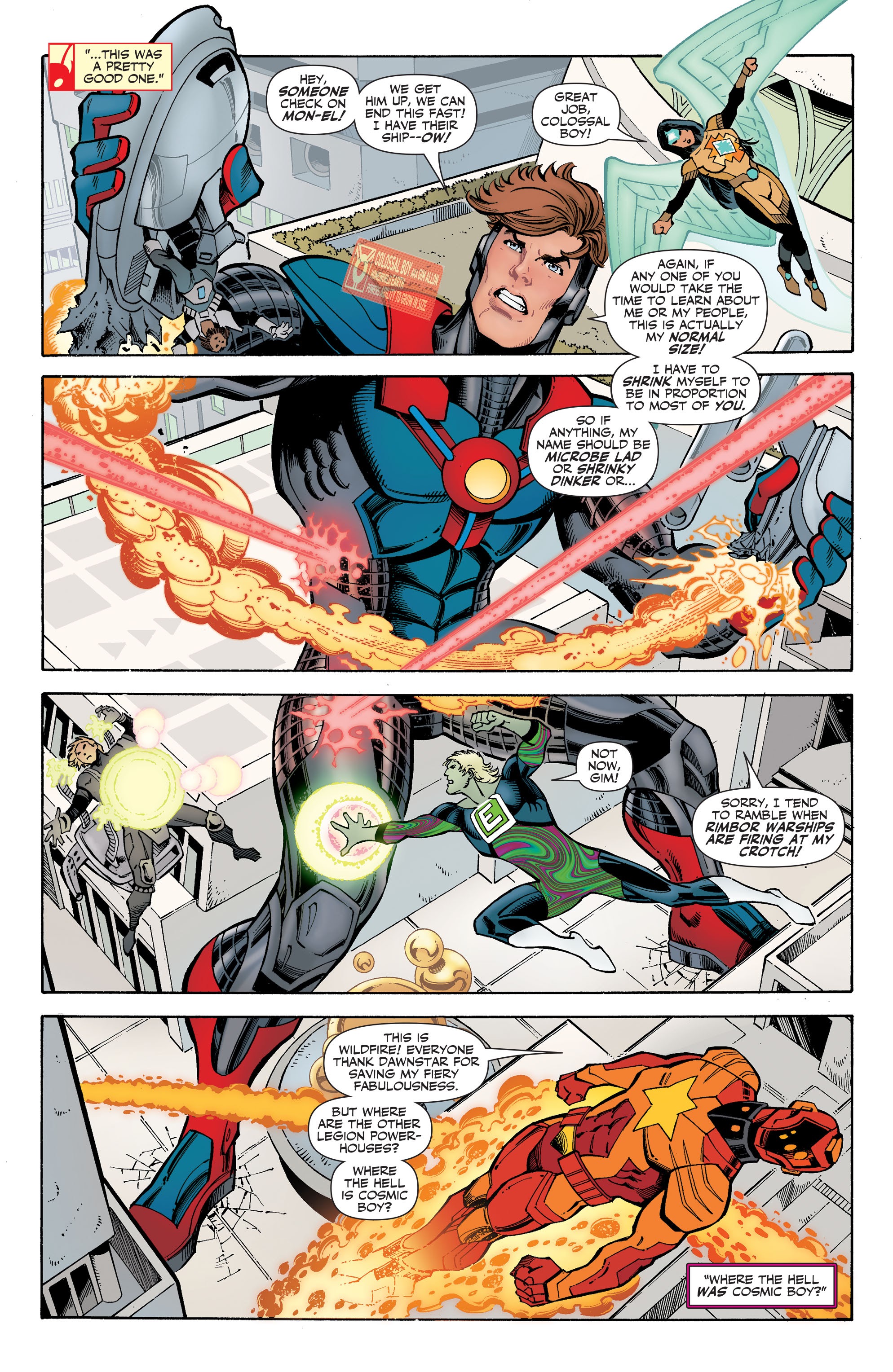 Read online Legion of Super-Heroes (2019) comic -  Issue #8 - 16