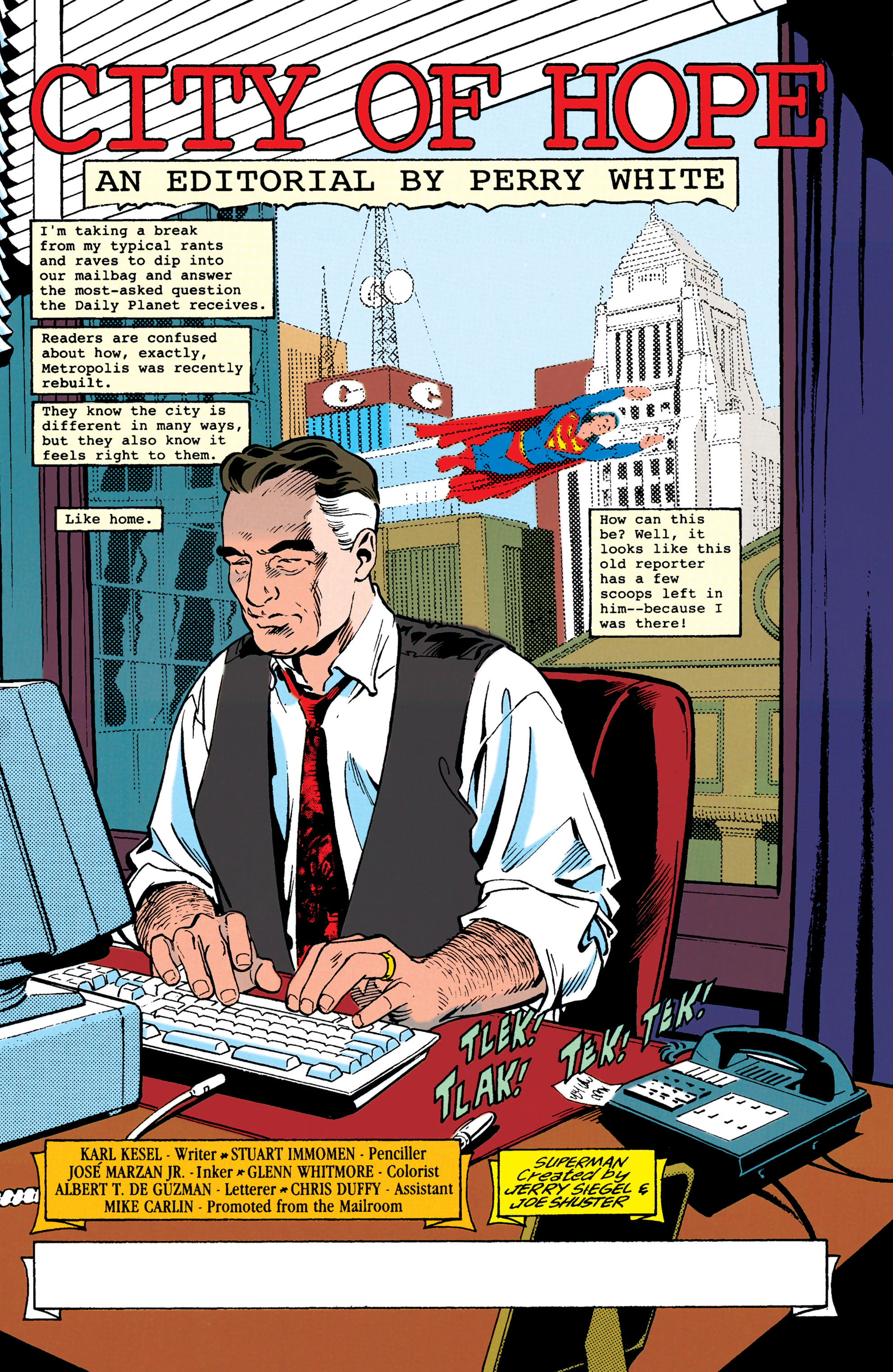 Read online Adventures of Superman (1987) comic -  Issue #522 - 2