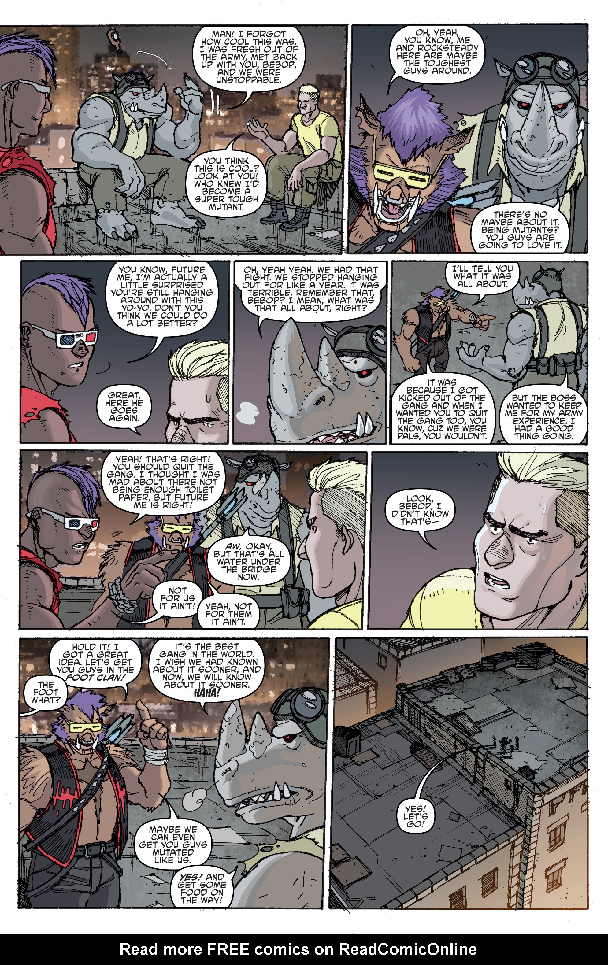 Read online Teenage Mutant Ninja Turtles Bebop & Rocksteady Destroy Everything comic -  Issue #2 - 5