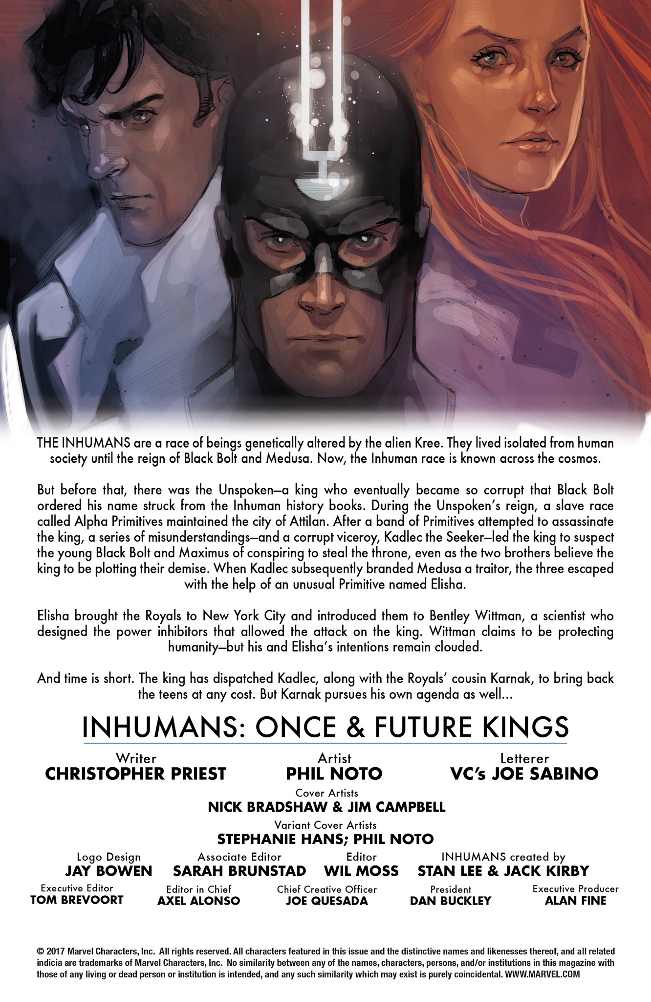 Read online Inhumans: Once And Future Kings comic -  Issue #3 - 2